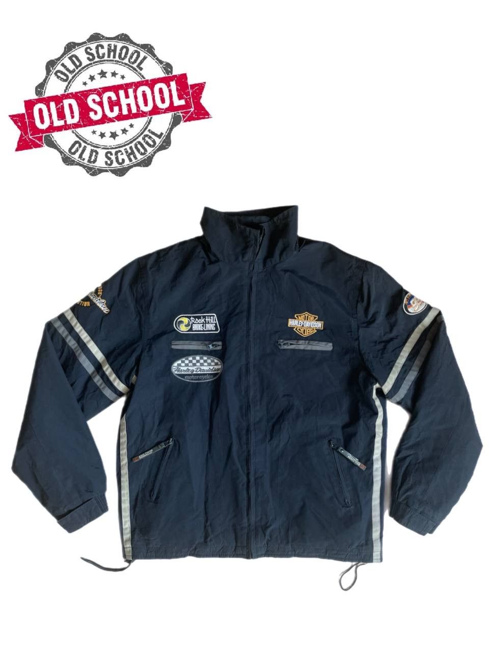Vintage Harley Davidson Jacket Racing