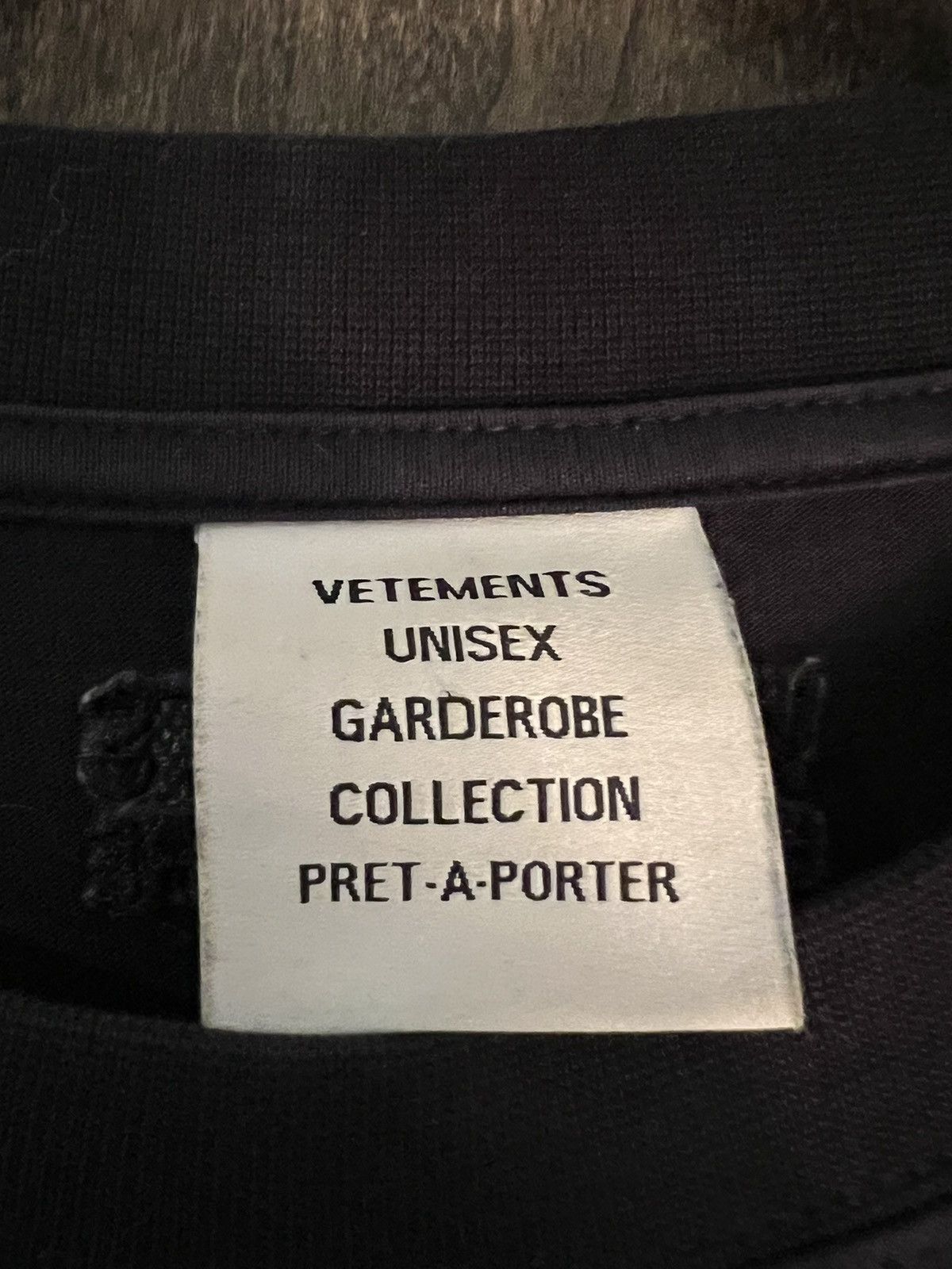 Vetements Vetements Haute Couture Tee Size US M / EU 48-50 / 2 - 3 Thumbnail