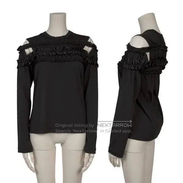 Other Comme Des Garcons Black vintage lace top size S Size S / US 4 / IT 40 - 1 Thumbnail