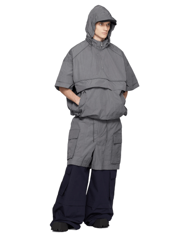Juun.J BNWT SS23 JUUN.J SHORT SLEEVE FABRIC ANORAK 46 Size US S / EU 44-46 / 1 - 13 Thumbnail