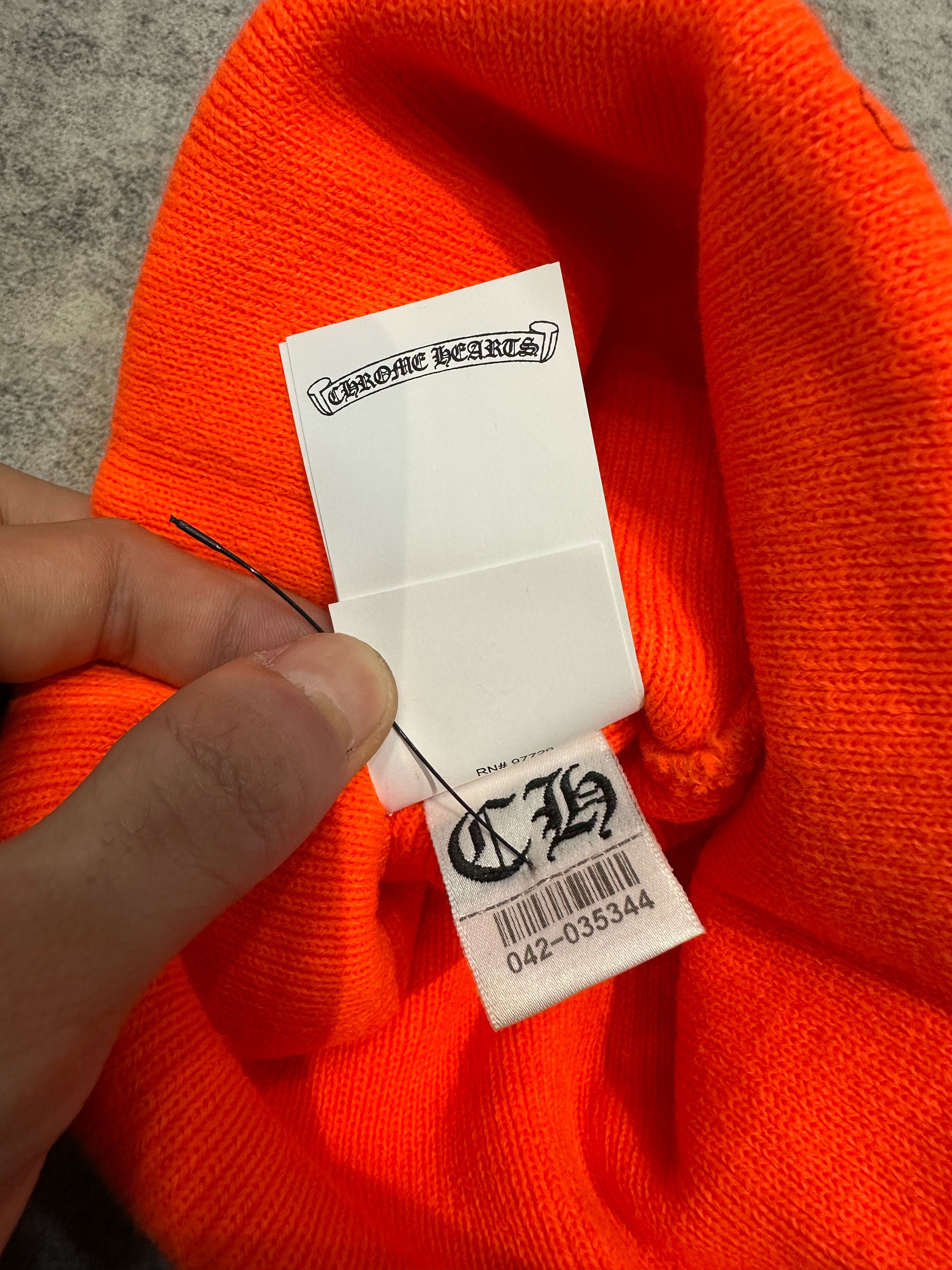 Chrome Hearts CHROME HEARTS Classic Beanie Size ONE SIZE - 9 Thumbnail