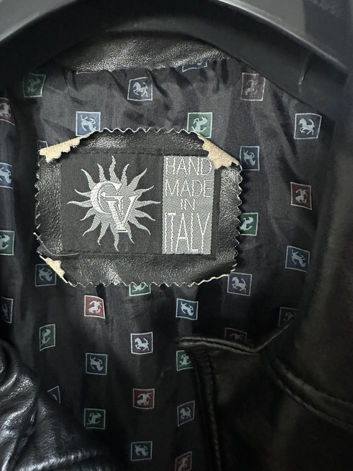 Other Handmade in Italy Emporio GV Vegan Leather Jacket – Black Size US XL / EU 56 / 4 - 3 Thumbnail