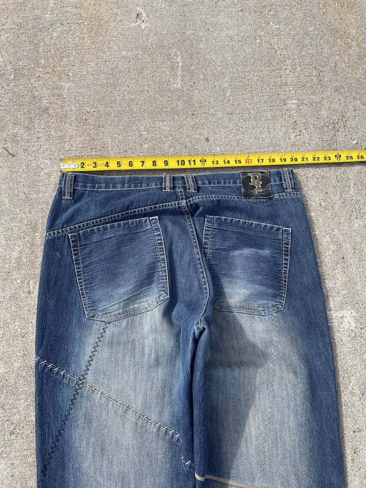 Phat Farm Phat Farm Embroidered Baggy Jeans Size US 38 / EU 54 - 5 Thumbnail