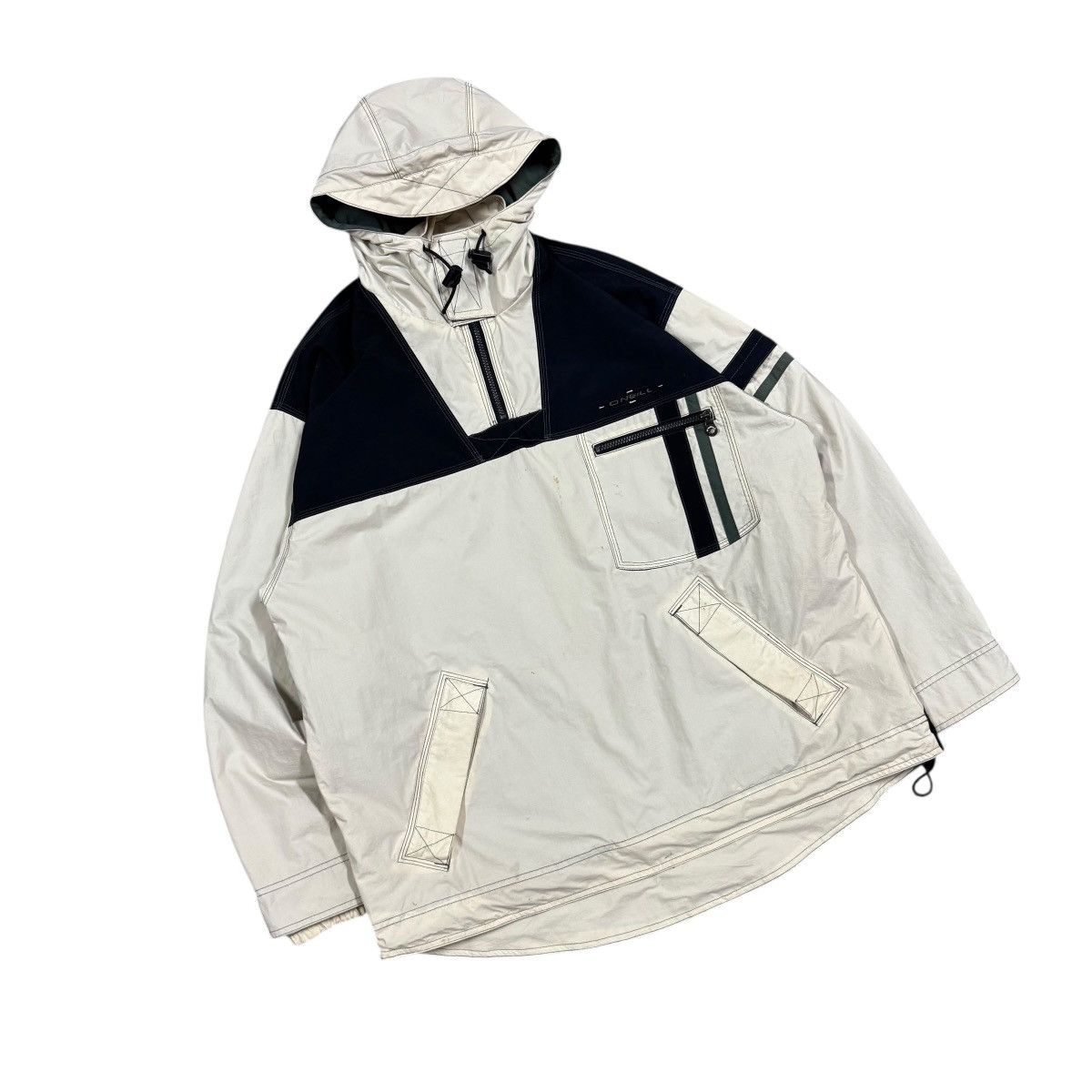 O'Neill Vtg🔥90s O’neill Snowear Color Block Pullover Gorpcore Jacket Size US M / EU 48-50 / 2 - 6 Thumbnail