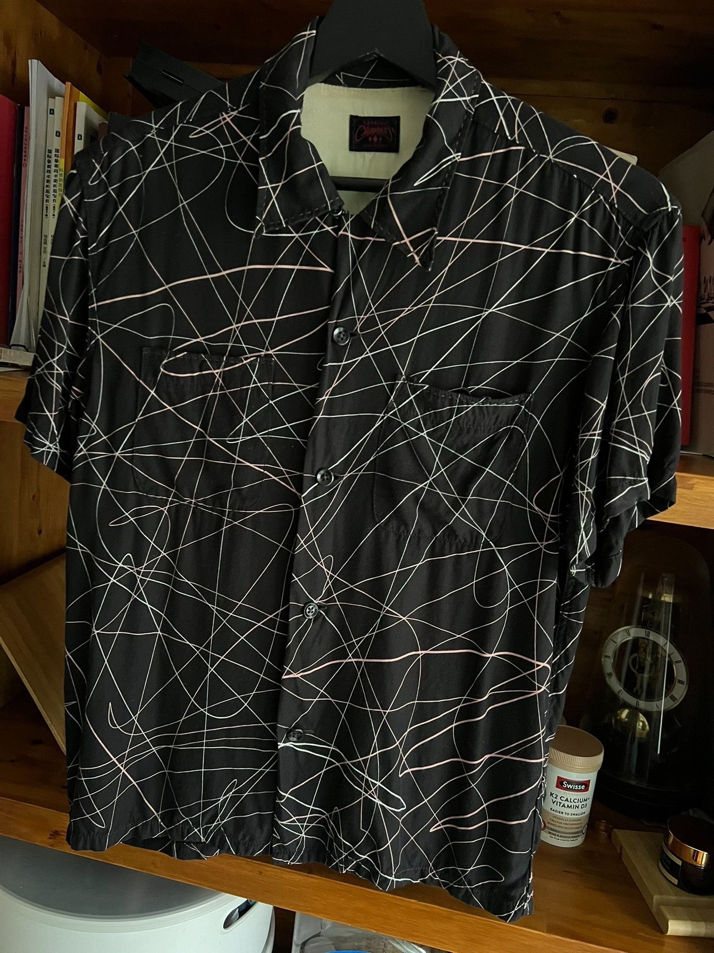 The Flat Head Flat Head Japanese Black Short Sleeve Shirt Size US M / EU 48-50 / 2 - 3 Thumbnail