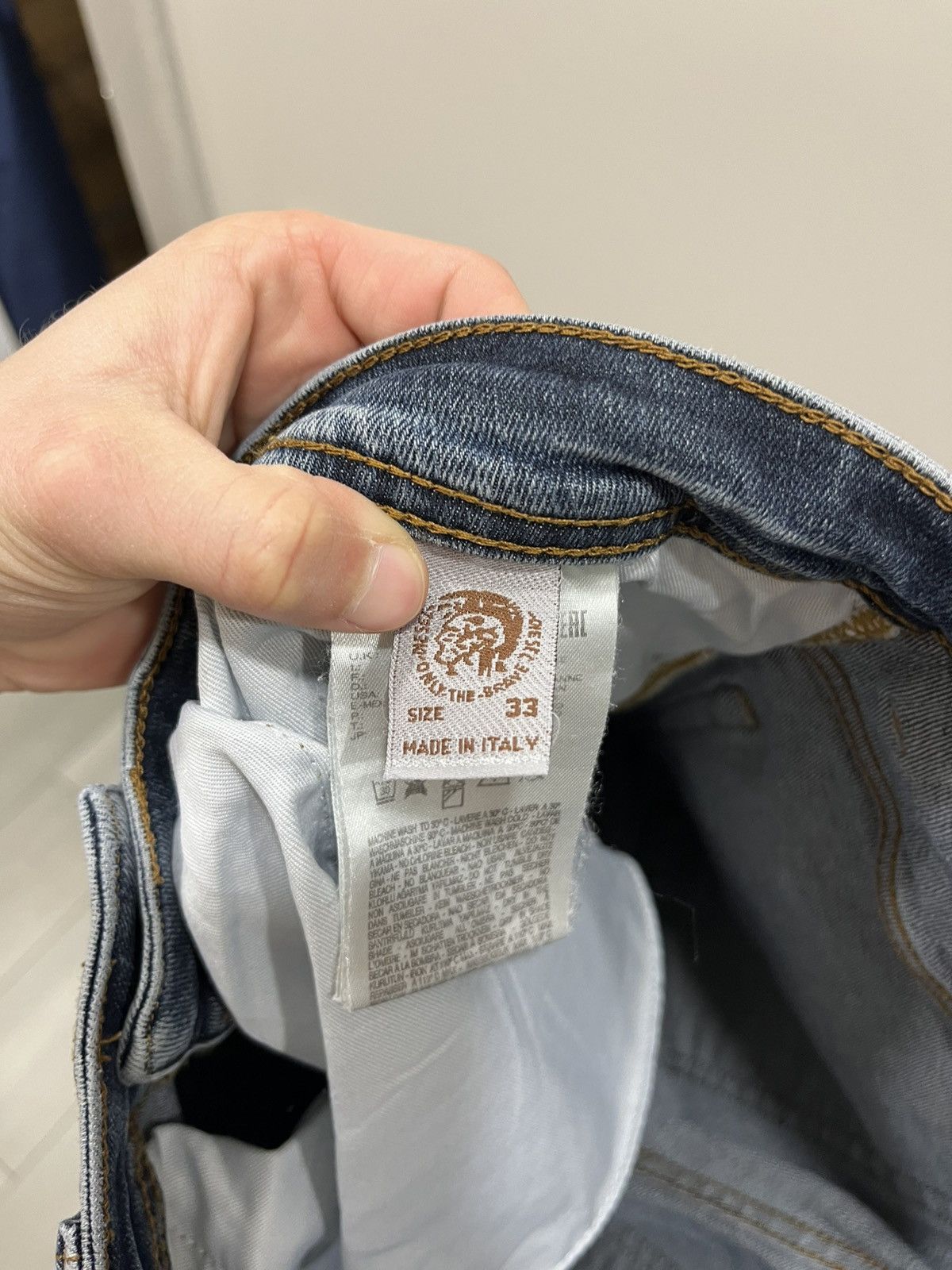 Diesel Diesel D.N.A. S/S 2017 KRAYVER 0803E Regular Slim Carrot Size US 33 - 8 Thumbnail