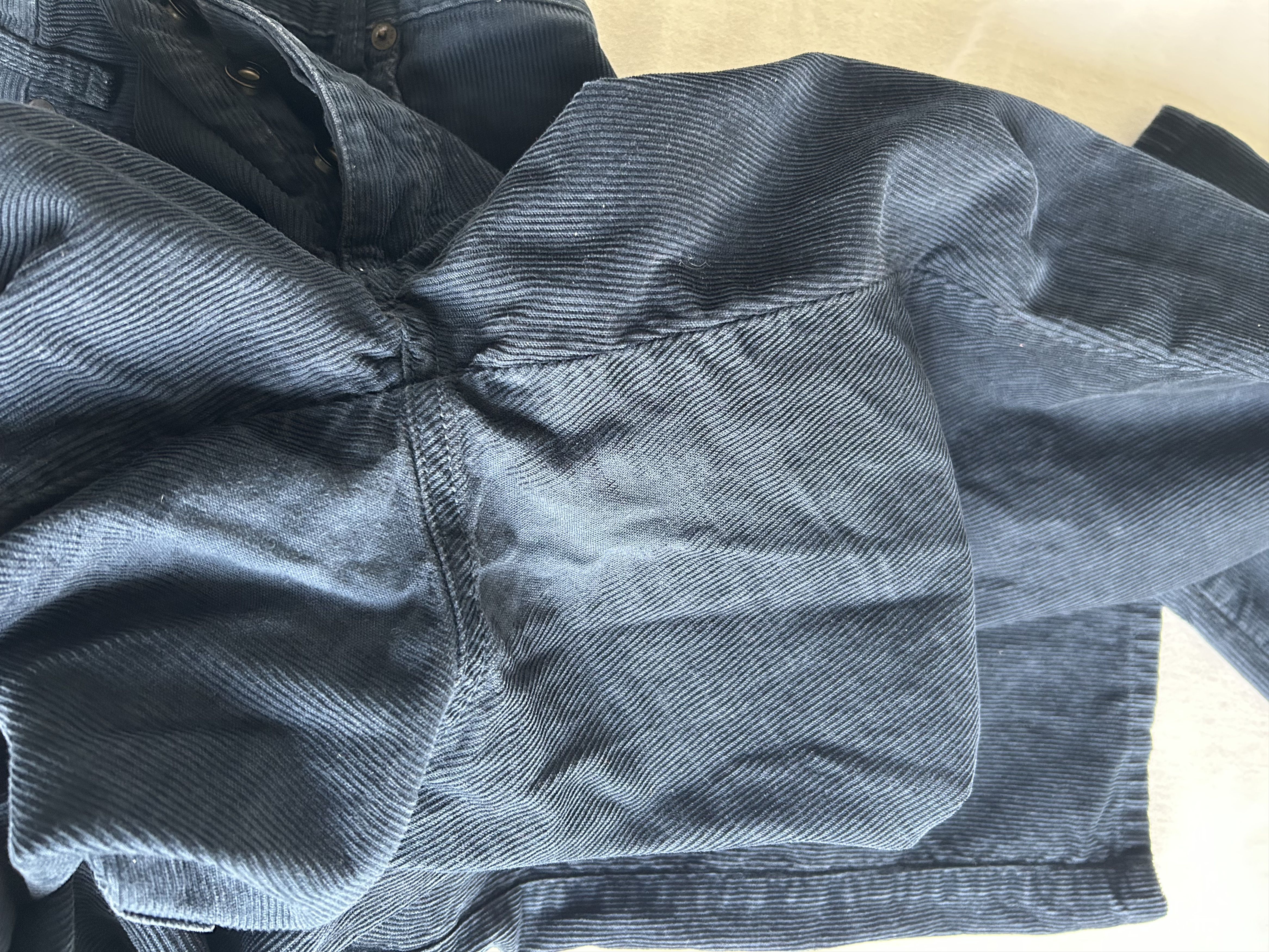 Rag & Bone Rag and Bone Slimfit Size 2 Blue Navy Corderoy Jeans Size US 30 / EU 46 - 9 Thumbnail