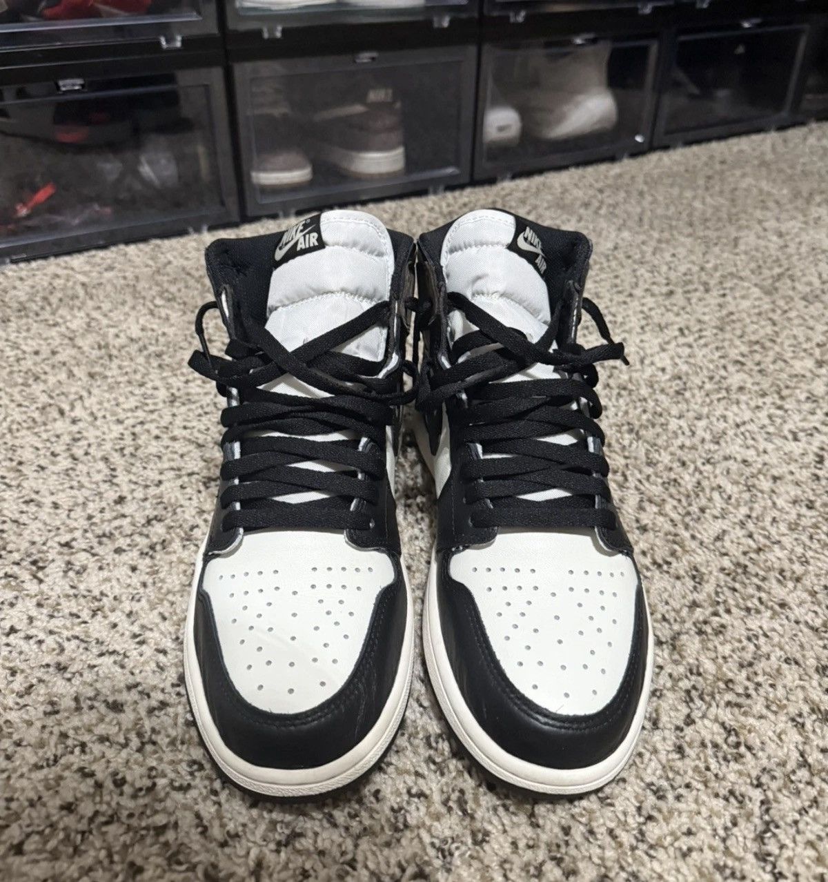 Jordan Brand Size 9.5- Jordan 1 Retro OG High Dark Mocha 555088-105 won Size US 9.5 / EU 42-43 - 10 Thumbnail