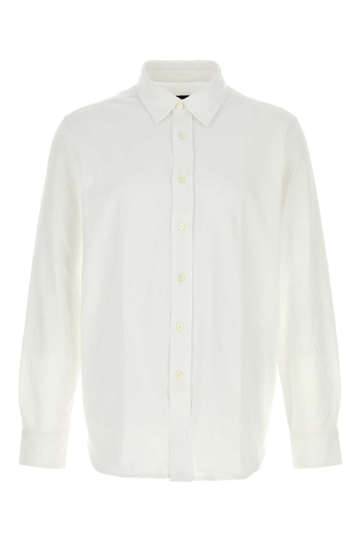Brioni White Cotton Shirt Size US L / EU 52-54 / 3 - 1 Thumbnail