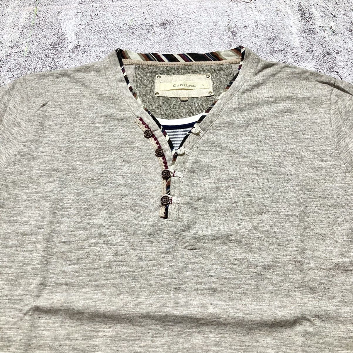 Japanese Brand 2000s Confirm Japanese Double Layers Goa Lgb Tee Gothic Size US L / EU 52-54 / 3 - 4 Thumbnail