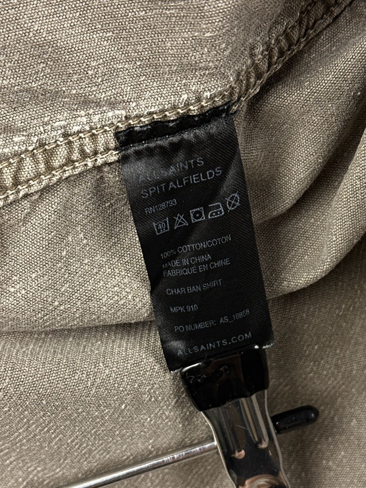Allsaints Vintage Allsaints Spitalfields Char Ban Corduroy Shirt L/S Size US M / EU 48-50 / 2 - 10 Thumbnail