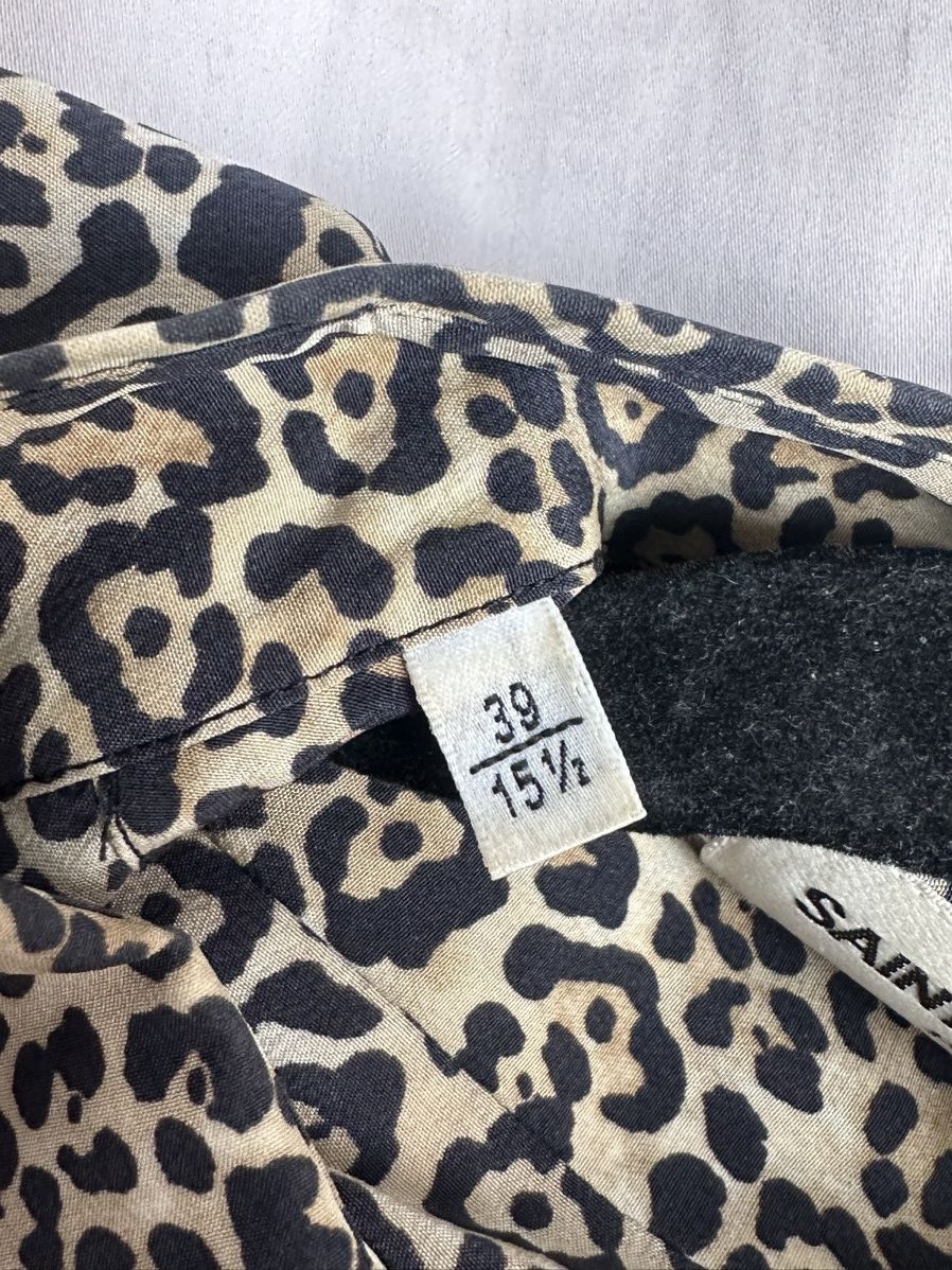 Saint Laurent Paris FW16 “baby cat” silk shirt [designed by Hedi Slimane] Size US M / EU 48-50 / 2 - 6 Thumbnail