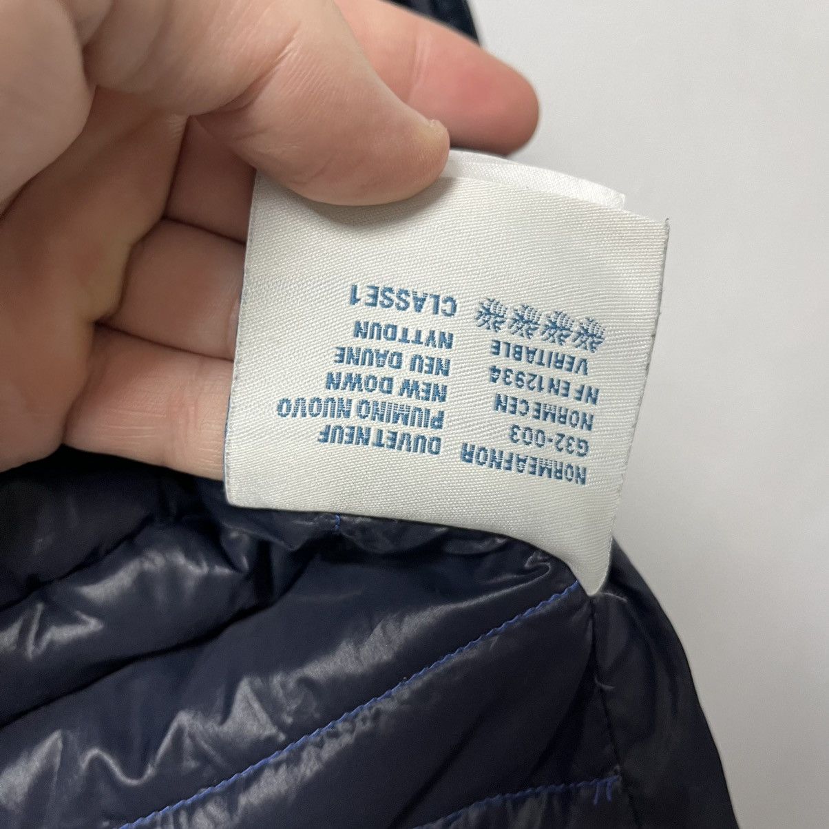 Moncler Moncler Puffer Jacket Blue Size S Size US S / EU 44-46 / 1 - 18 Thumbnail
