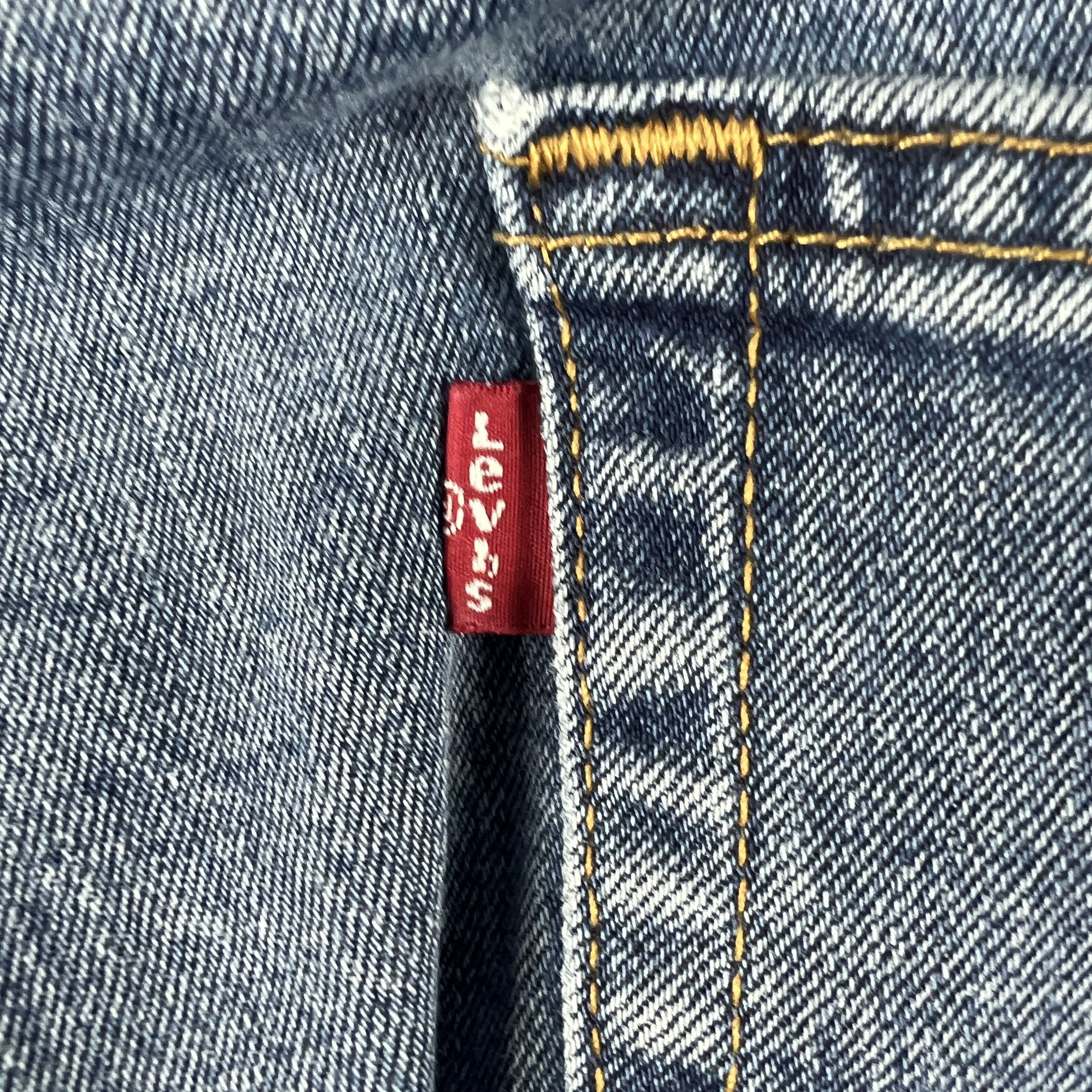Levi's Levi's Jeans 505 Straight Leg Blue Faded Stretch Denim Size US 34 / EU 50 - 12 Thumbnail