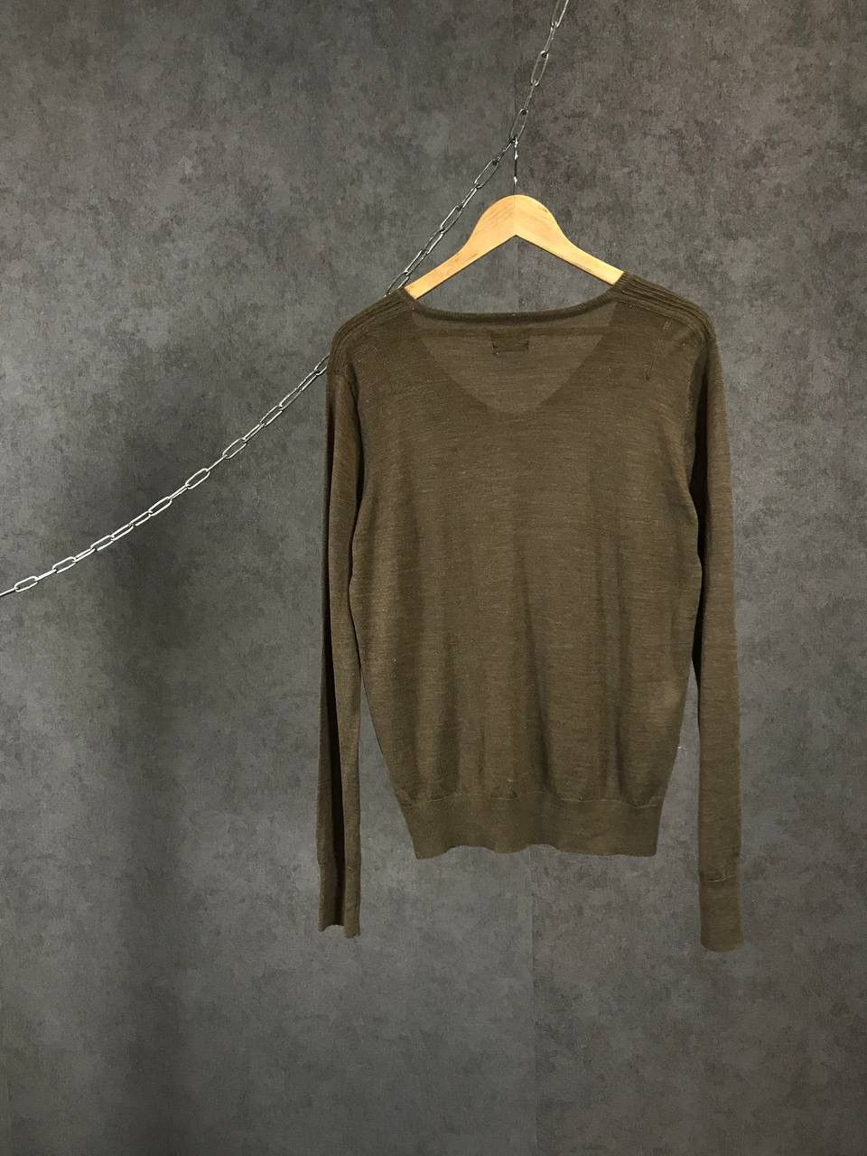 Allsaints × Vintage Allsaints vintage logo v neck sweater Size US M / EU 48-50 / 2 - 6 Thumbnail