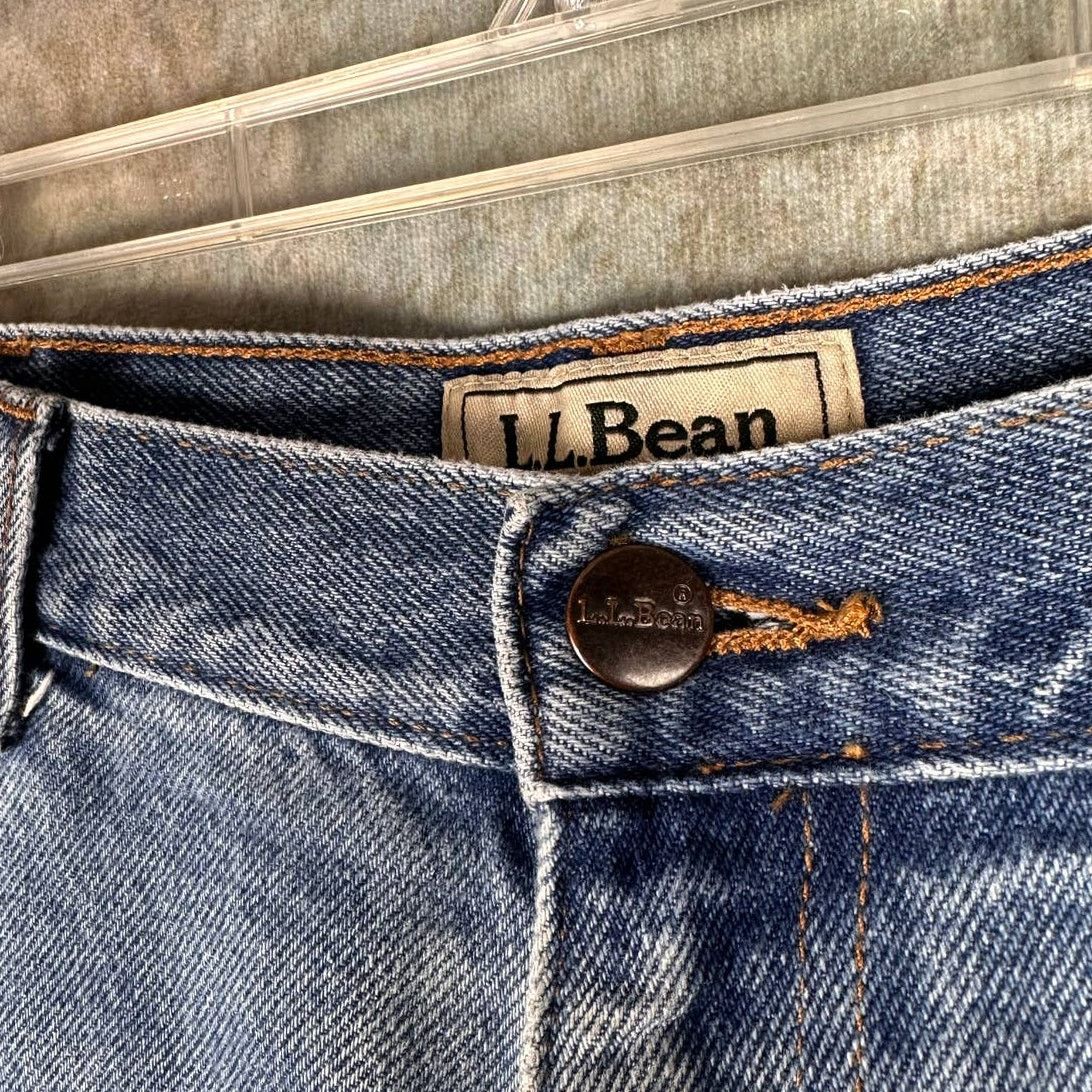 L.L. Bean × Vintage Vintage LL Bean Denim Jeans 38x30 Blue Classic Fit Size US 38 / EU 54 - 6 Thumbnail