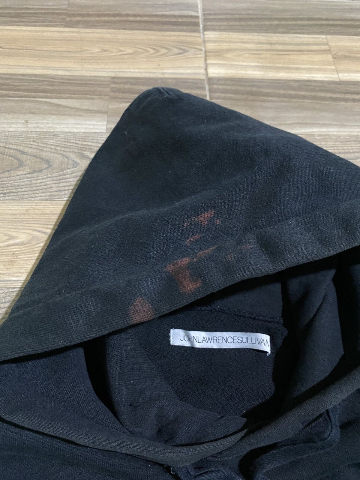 JOHN LAWRENCE SULLIVAN JOHN LAWRENCE SULLIVAN BLACK WASH HOODIE Size US L / EU 52-54 / 3 - 7 Thumbnail
