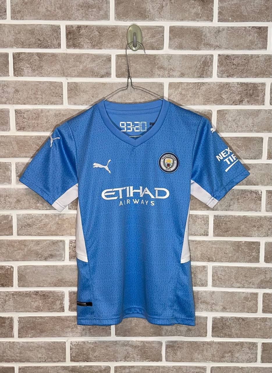 Puma Manchester City fc 2021 2022 Home Shirt jersey Kit Puma Kids Size US XS / EU 42 / 0 - 1 Thumbnail