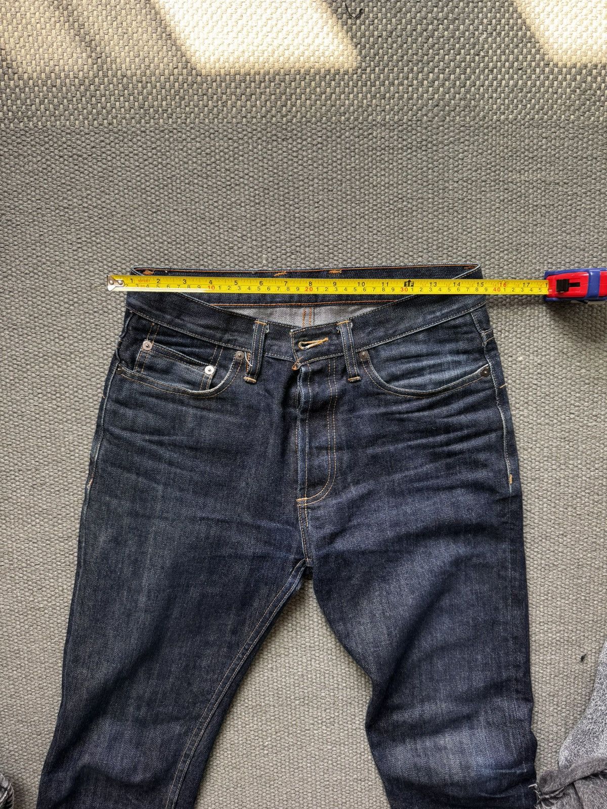 3sixteen NT-100x - Narrow Tapered ⁠-⁠ Indigo Selvedge - 30 Size US 30 / EU 46 - 3 Thumbnail