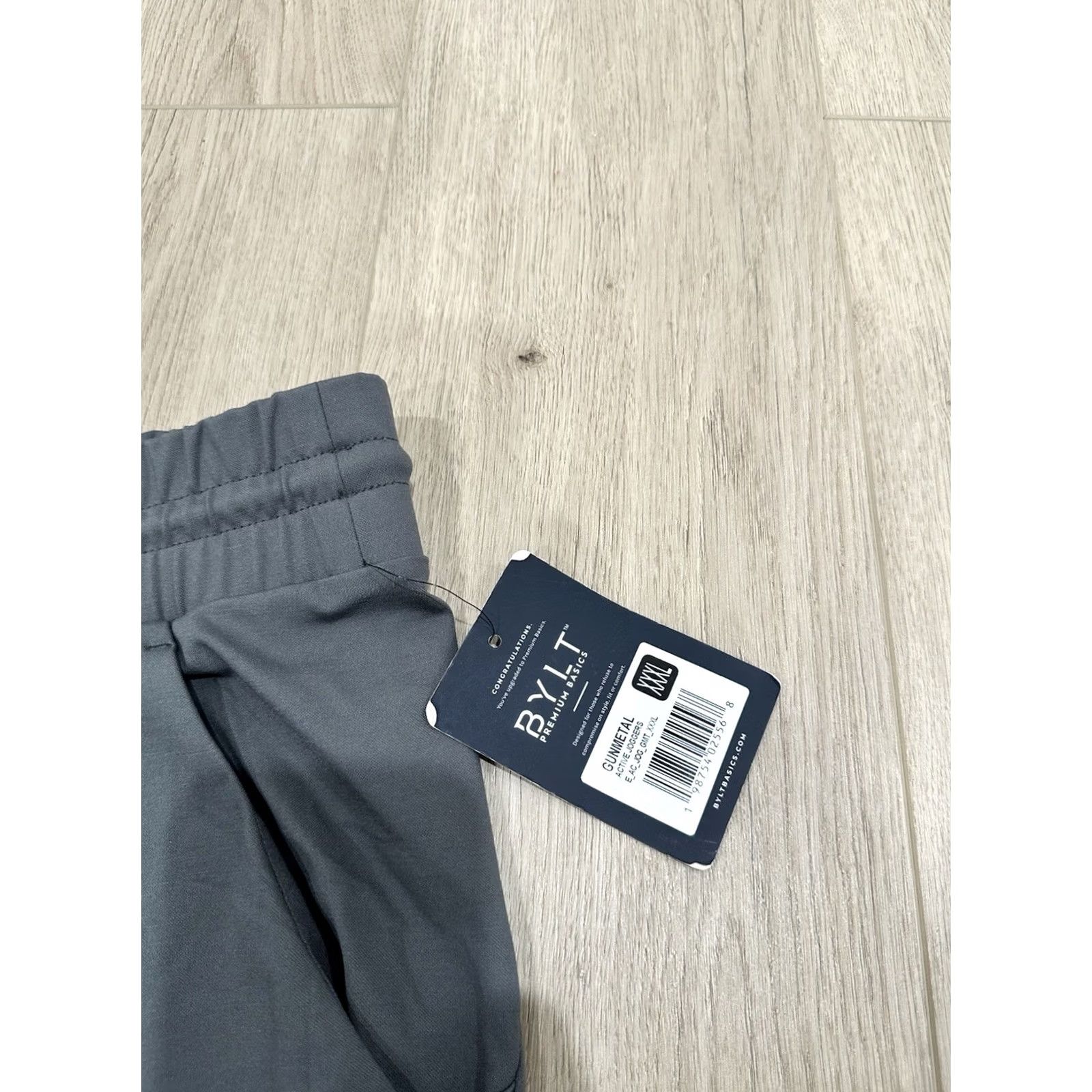Asics BYLT Jogger Pants Men 3XL Gray NWT Activewear Athletic Performance Tapered Drawstring Pants Size US 39 - 7 Thumbnail