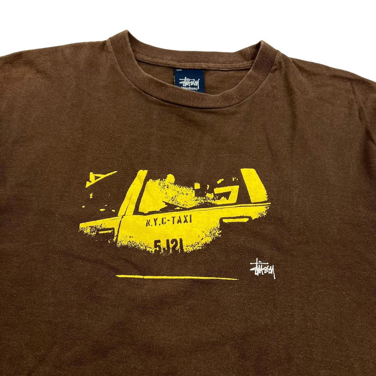 Stussy Vintage 2000s Stussy New York Taxi T-shirt - Medium Size US M / EU 48-50 / 2 - 2 Thumbnail