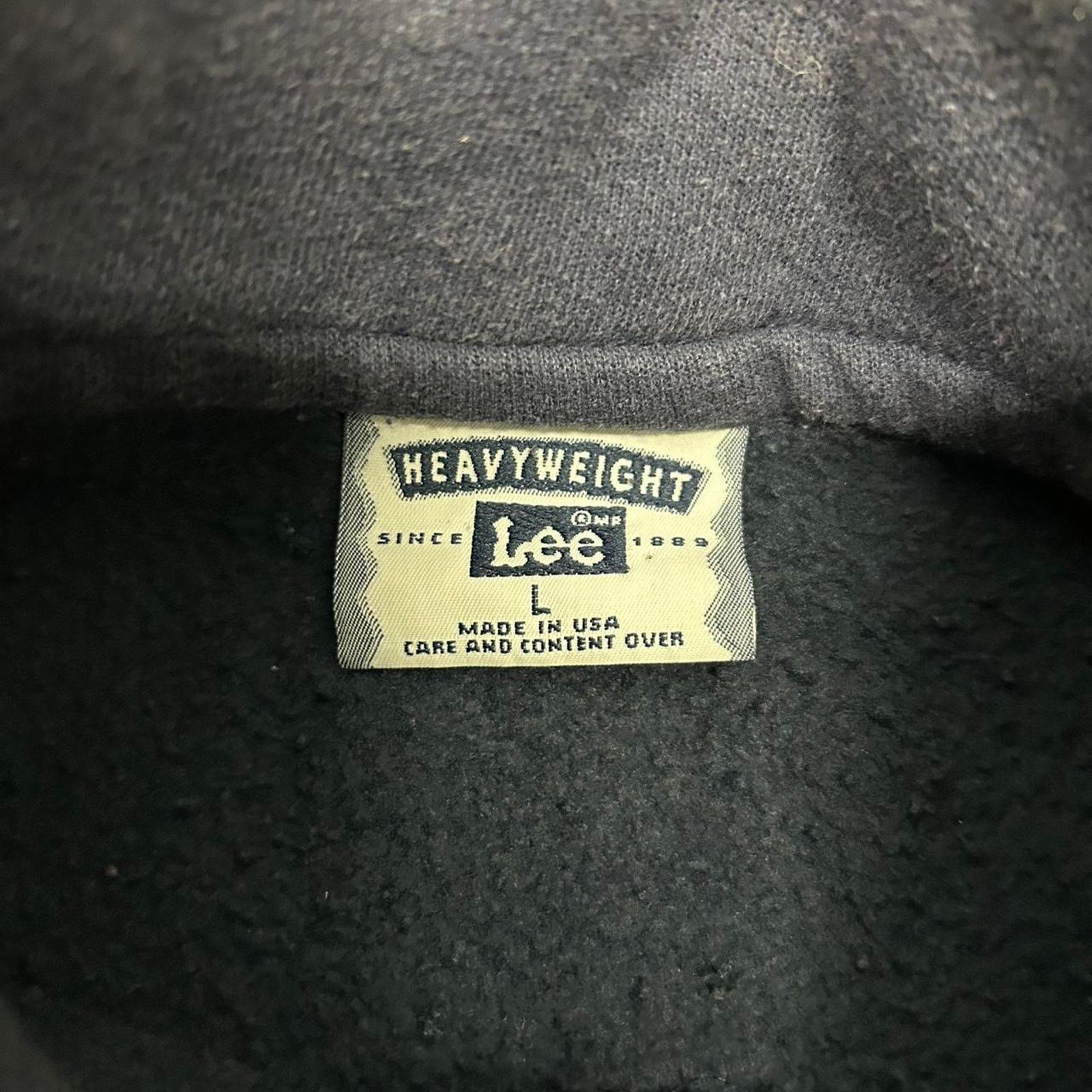 Lee VTG Navy and yellow West Virginia University quarter zip Size US L / EU 52-54 / 3 - 2 Thumbnail