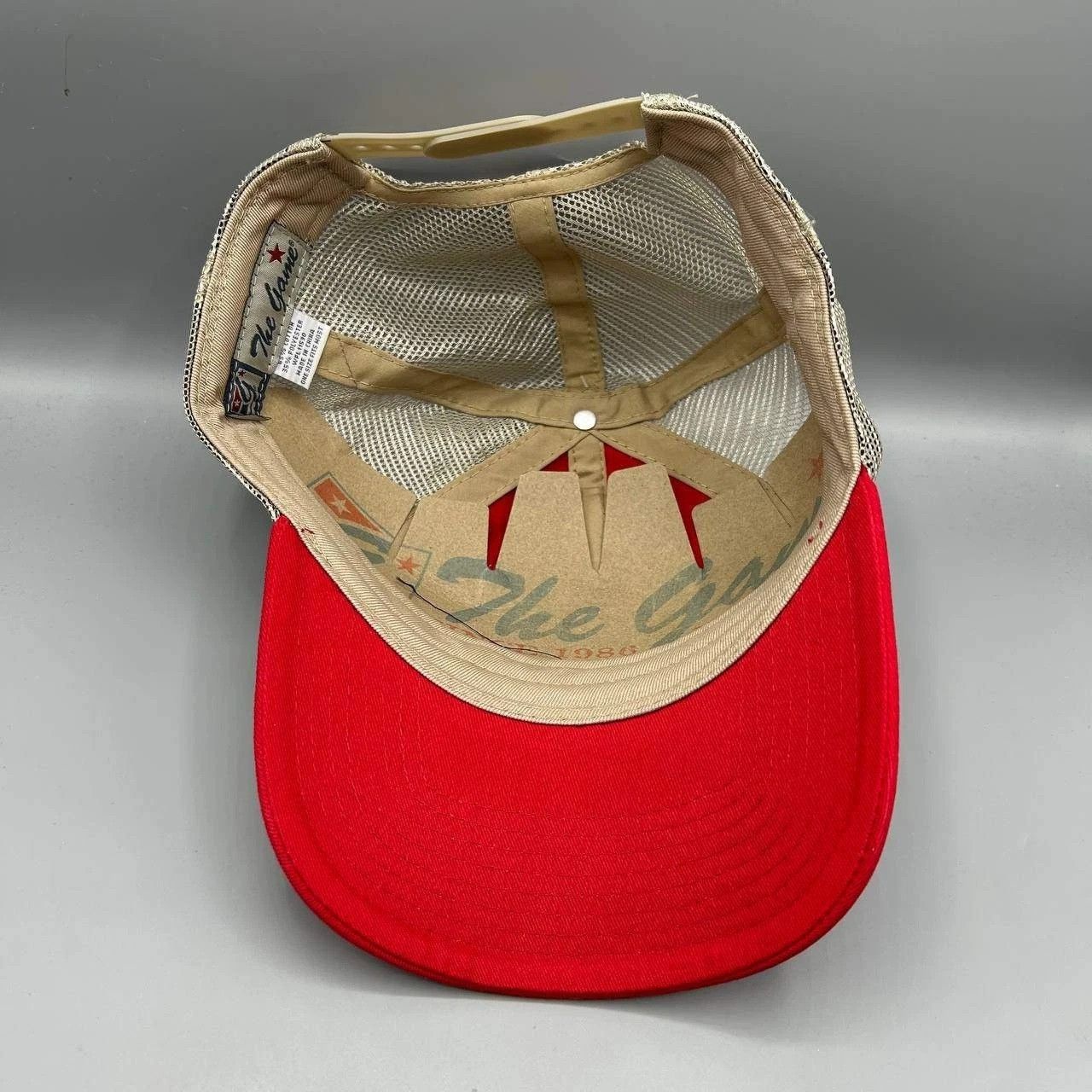 The Game Vintage Maryland Terrapins Trucker Hat Men NCAA Snap Back Size ONE SIZE - 2 Thumbnail