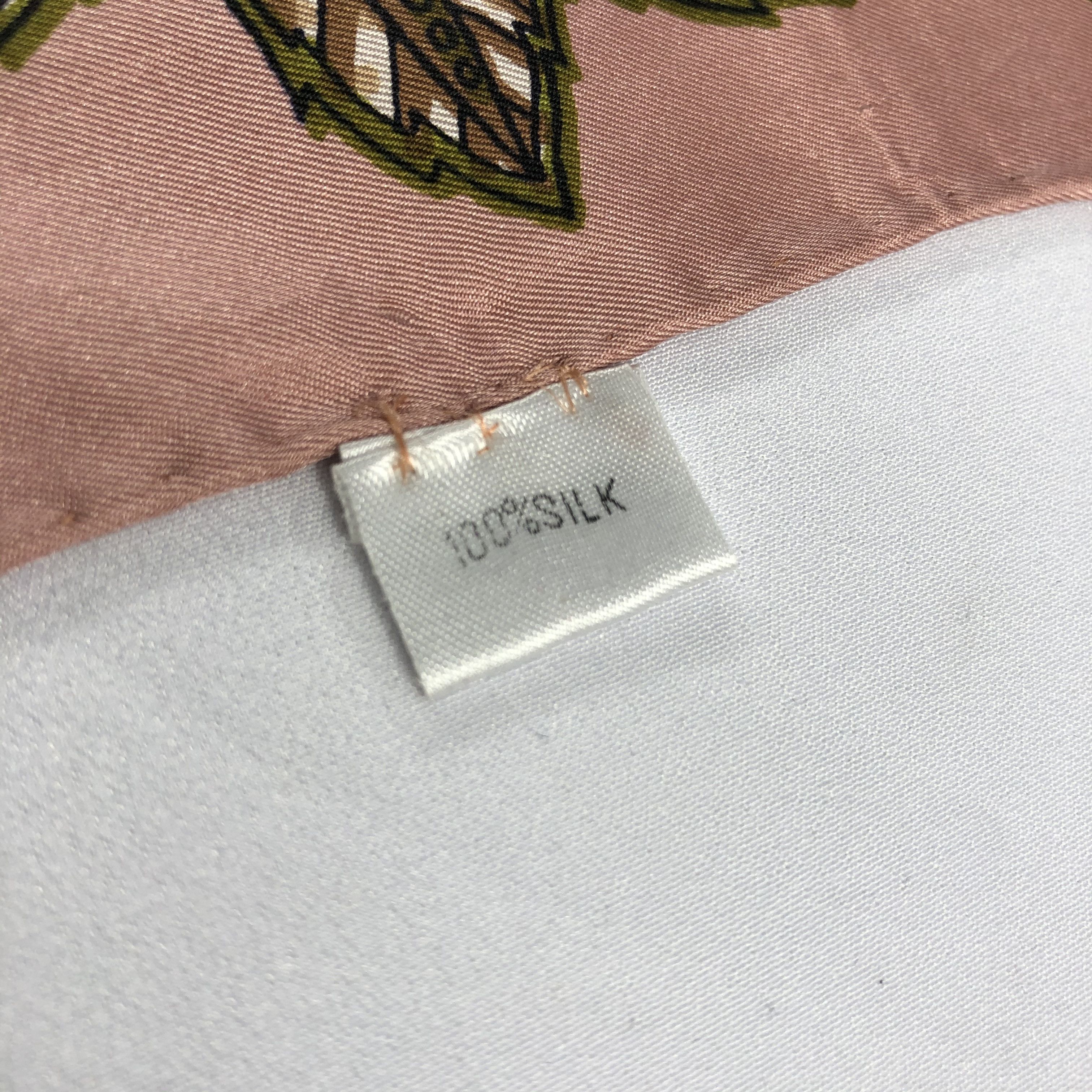 Vintage Vintage Silk Scarf Size ONE SIZE - 11 Thumbnail