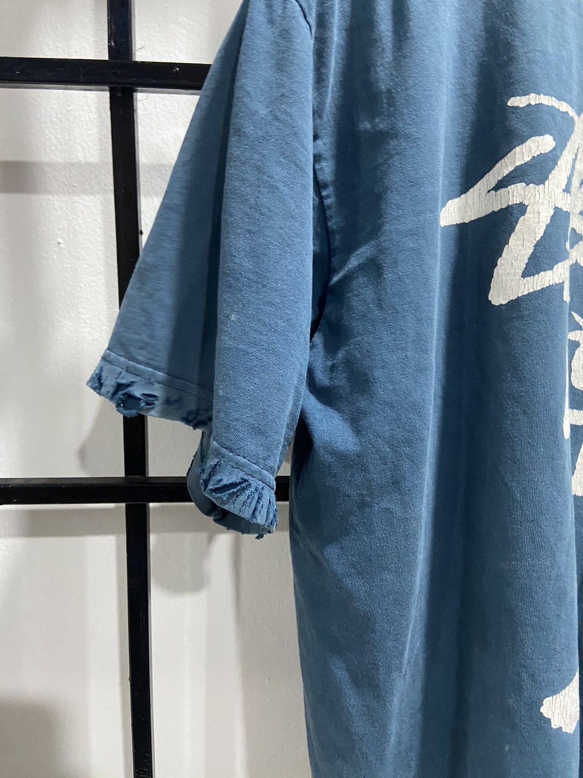 Stussy × Vintage Vintage Thrashed Stussy stickman Made in Usa Size US XL / EU 56 / 4 - 8 Thumbnail