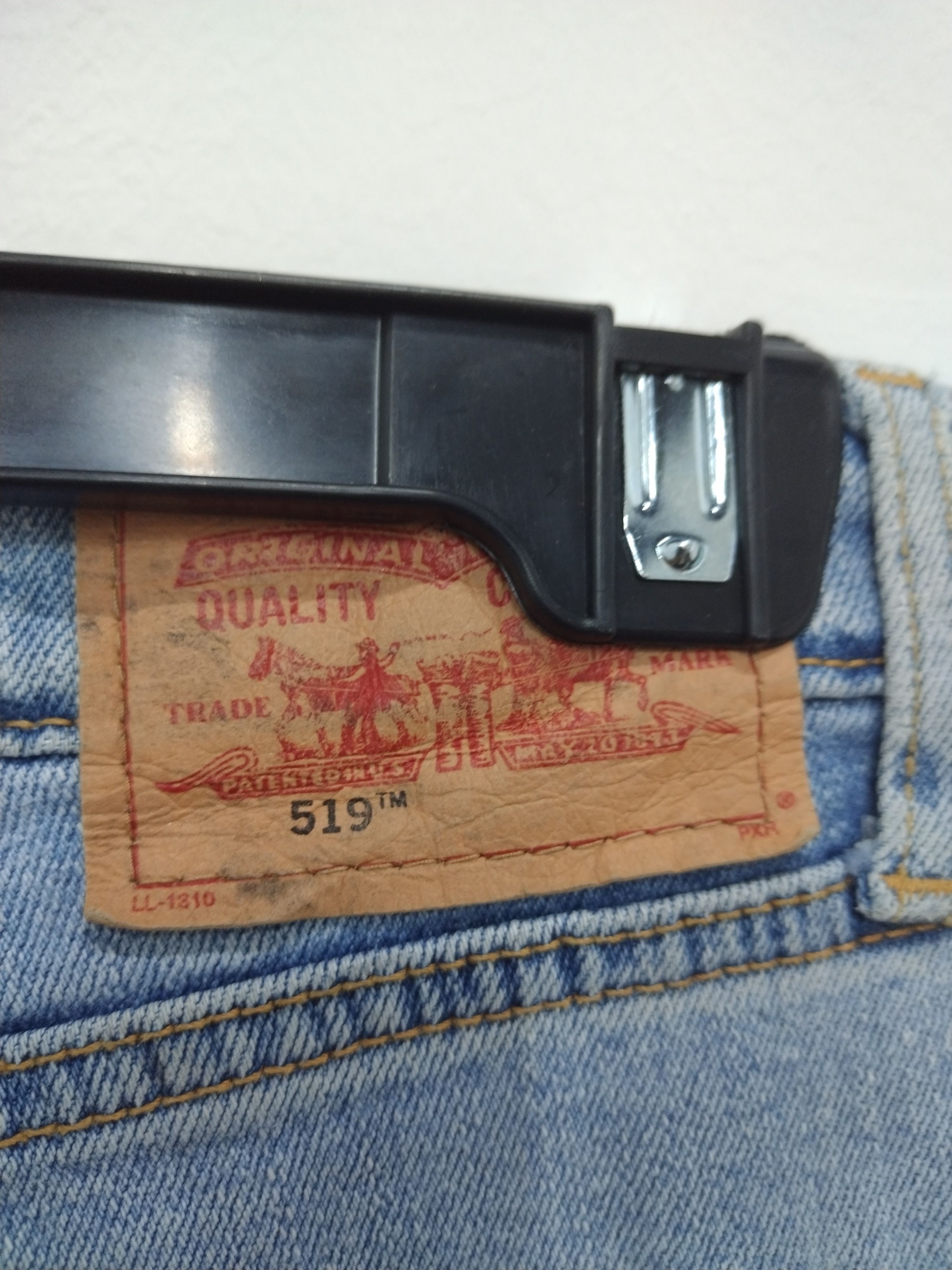 Levi's × Vintage NICE VTG LEVI'S 519 Zipper Low Stretch BOOT CUT Flare DESIGN Size 29" - 10 Thumbnail