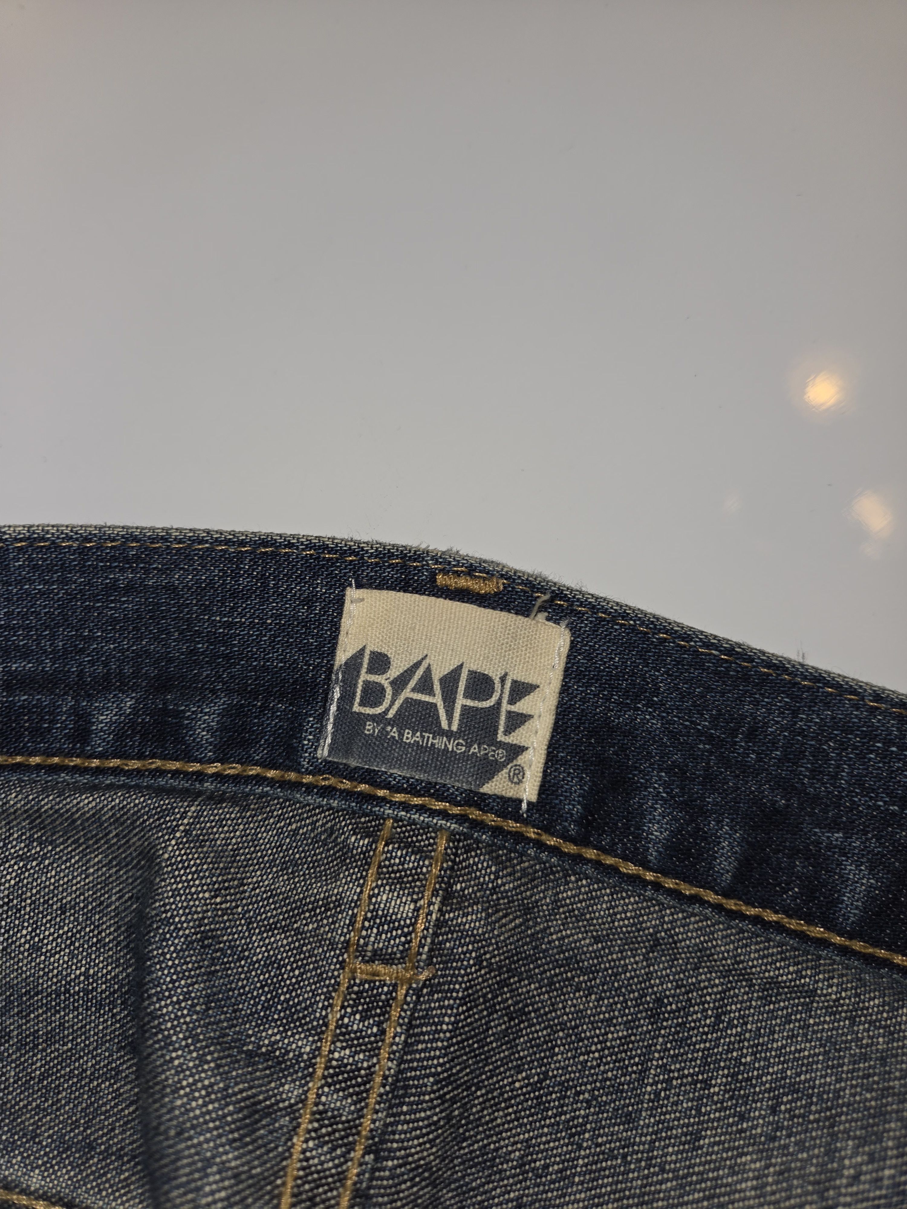 Bape Bape Foot Soldier Denim Jeans Size US 36 / EU 52 - 5 Thumbnail