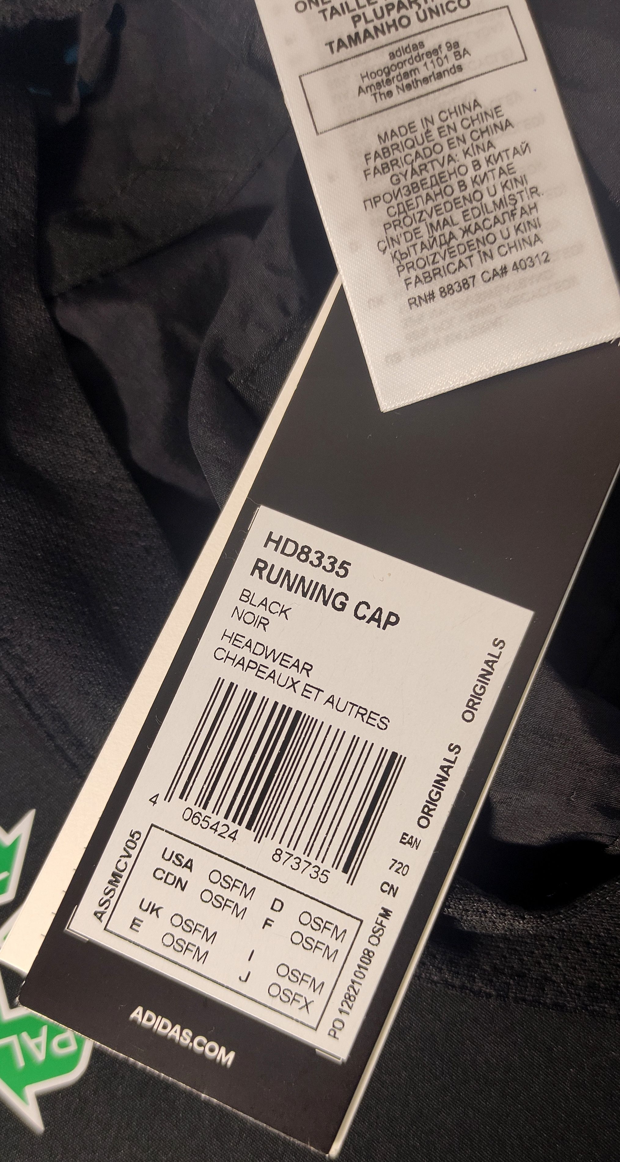 Adidas × Palace ADIDAS X PALACE RUNNING CAP HD8335 SIZE OSFM Size ONE SIZE - 2 Thumbnail