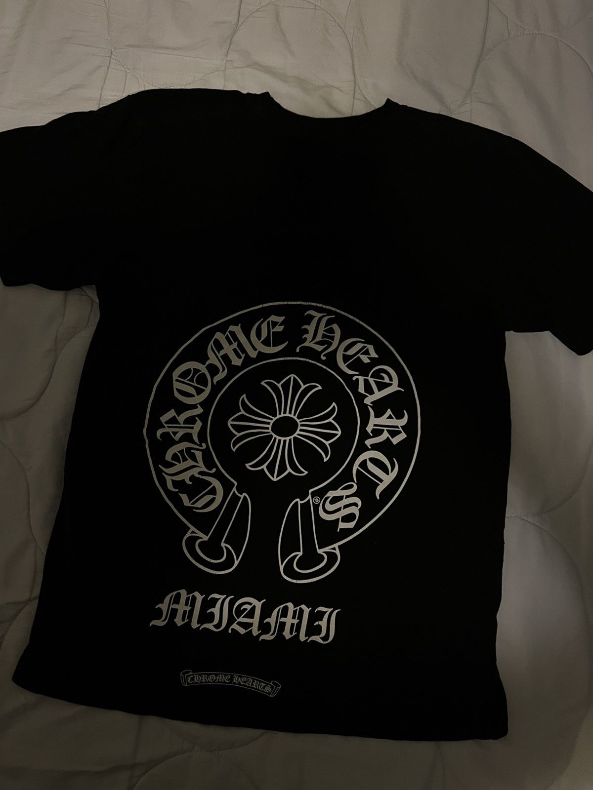 Chrome Hearts Chrome Hearts Miami Horseshoe Pocket Tee Size US M / EU 48-50 / 2 - 2 Thumbnail