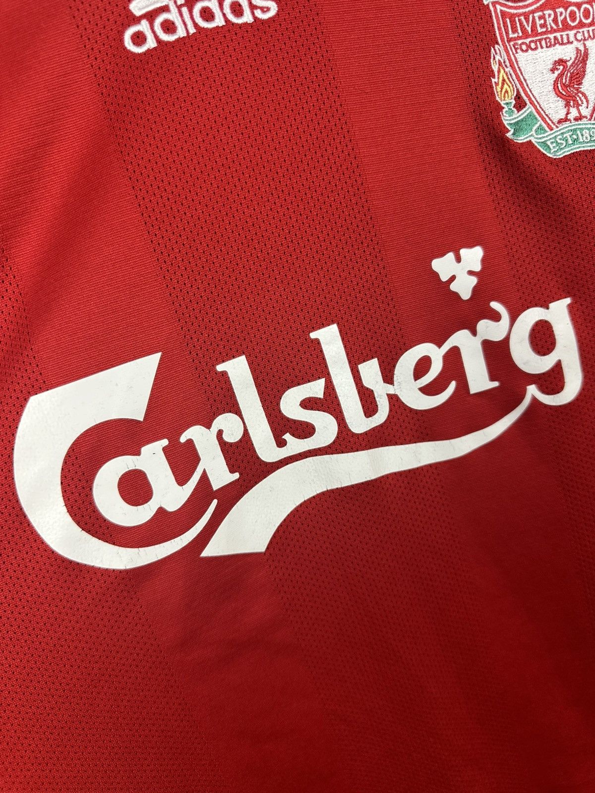 Adidas ADIDAS LIVERPOOL 2008 GODFATHER FOOTBALL SHIRT SOCCER JERSEY Size US XL / EU 56 / 4 - 3 Thumbnail