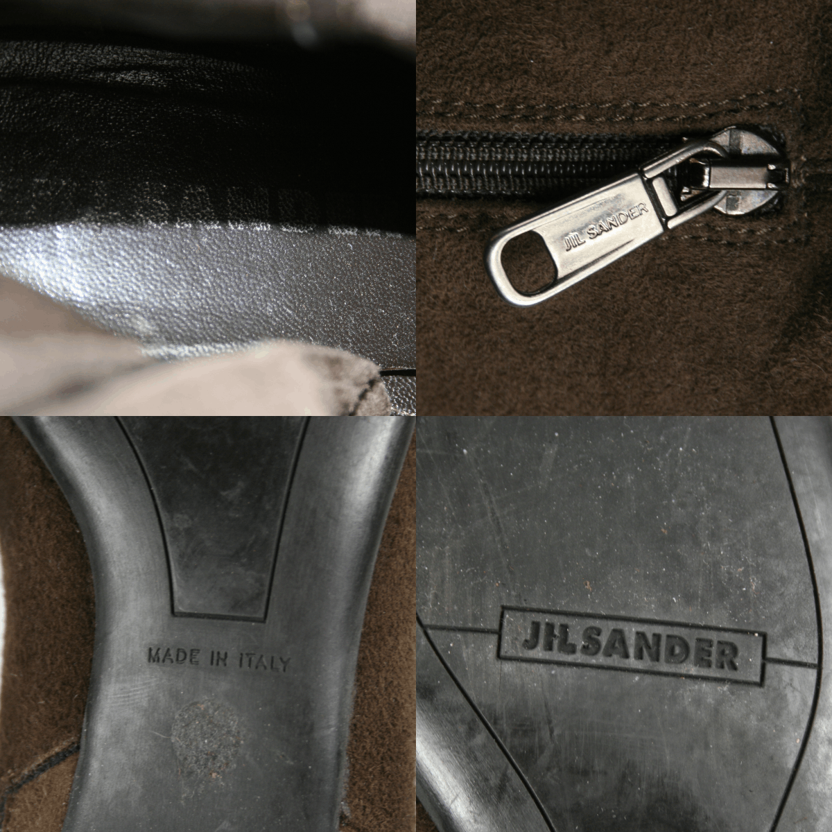 Jil Sander Raf Simons Era Suede Point Toe Knee High Biker Boots Vintage Size US 6 / IT 36 - 14 Thumbnail