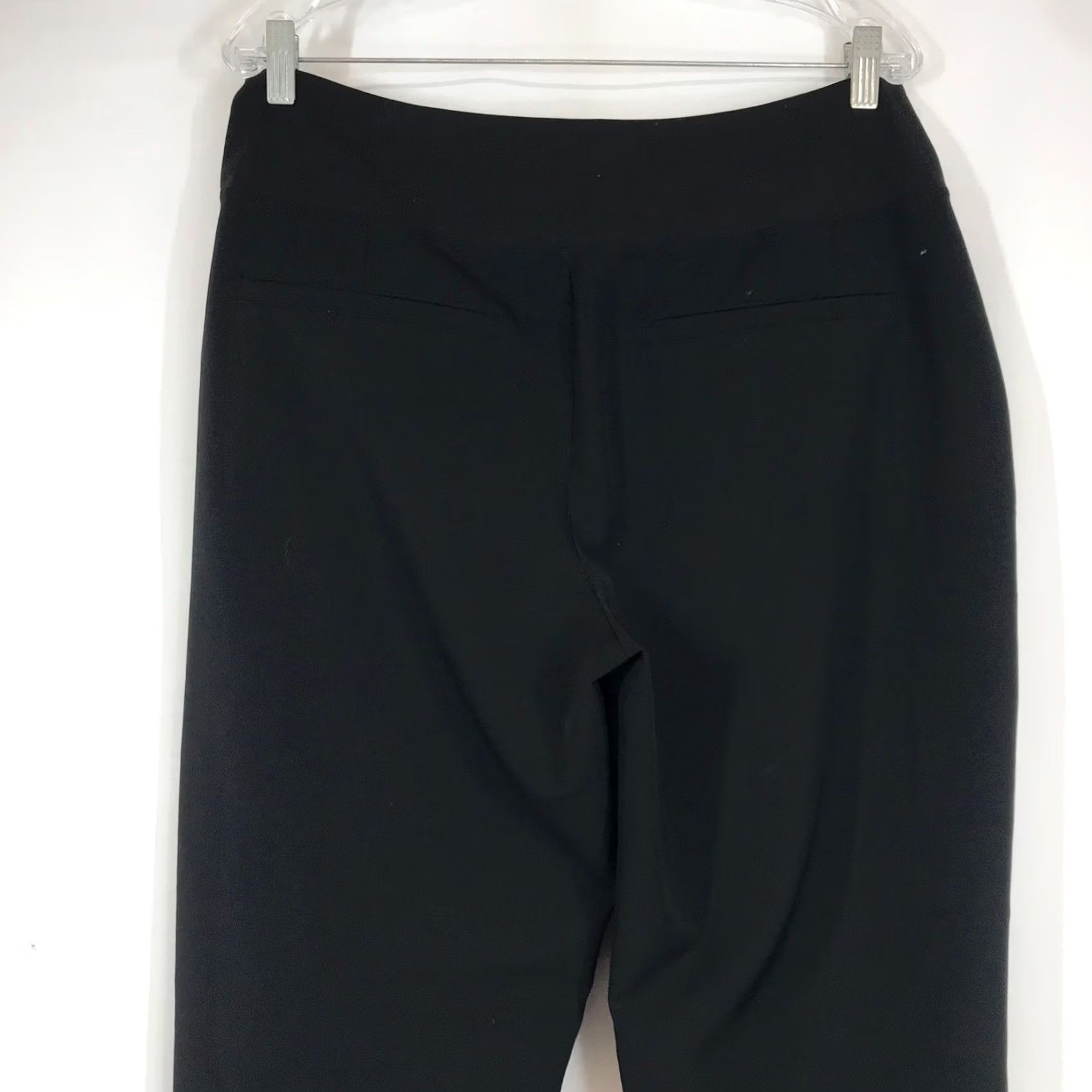 Athleta Athleta Black Tapered Ankle Pants Womens Size 12 Stretch Pull On Trouser Size 34" / US 12 / IT 48 - 5 Thumbnail