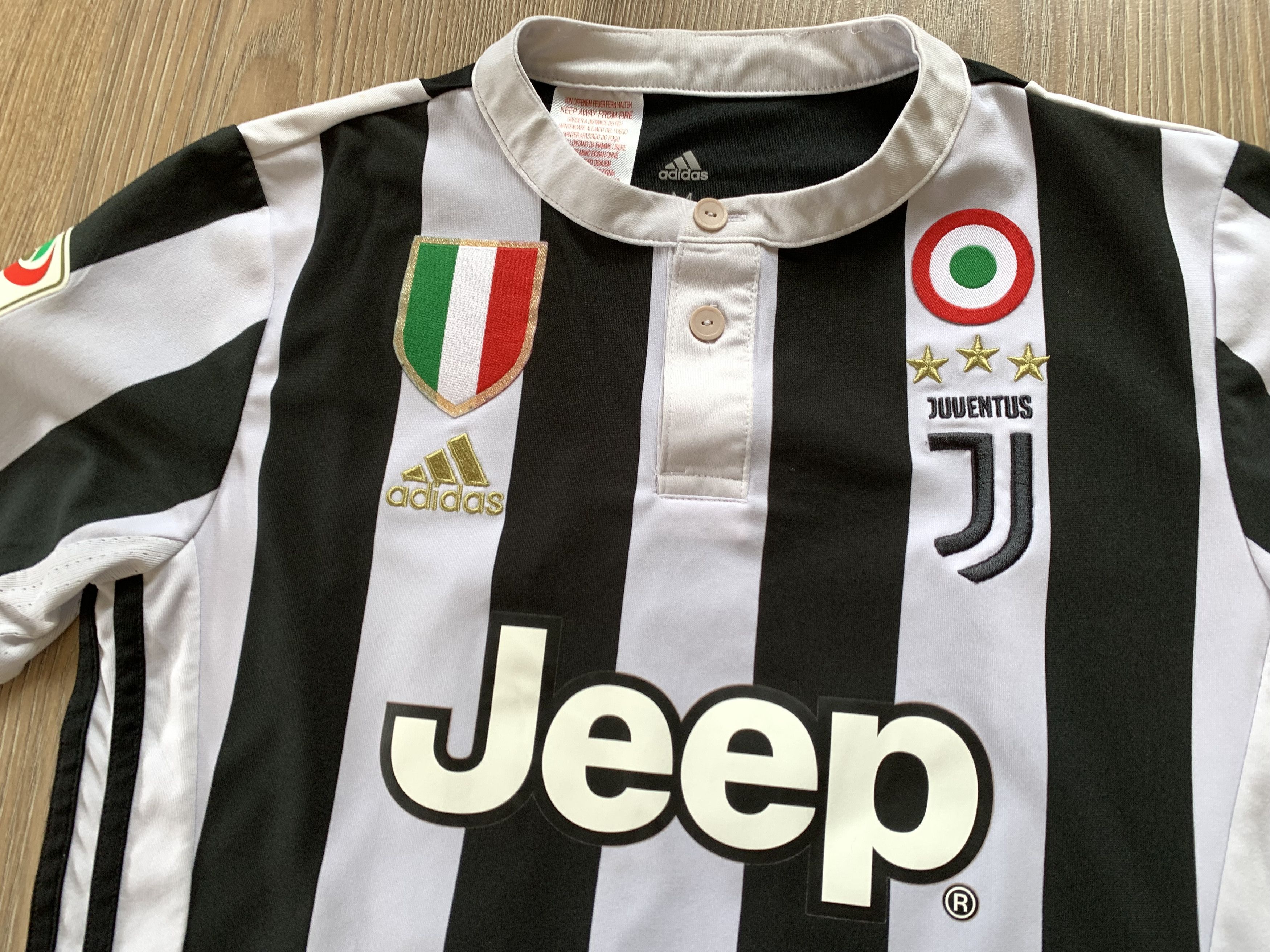Adidas Youth Adidas Juventus Football Dybala #21 Jersey 17-18 Size US XXS / EU 40 - 5 Thumbnail