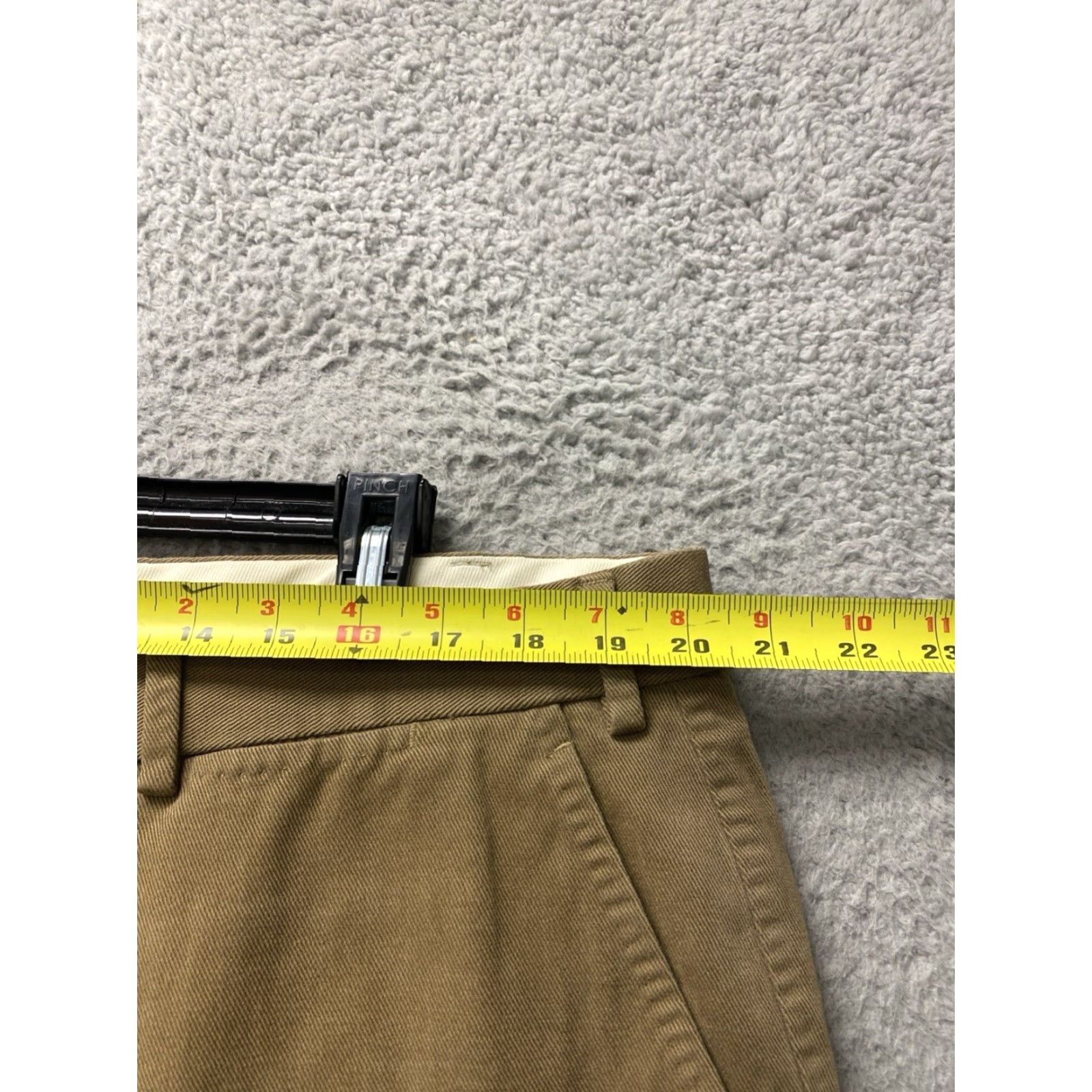 Vintage Hiltl Chino Nobile Pants Men 40x32 Bronze Mid-Weight Cotton Regular Straight Button Front Adult 40 32 Bronze Mens Size US 40 / EU 56 - 4 Thumbnail