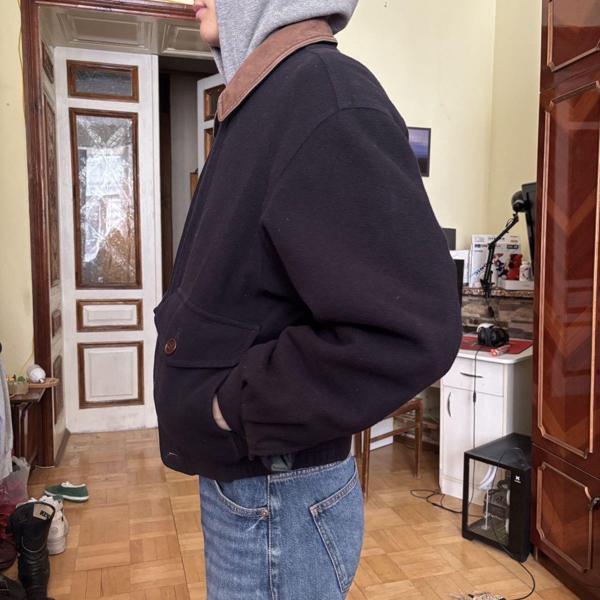 Vintage Vintage 90’s Heritage Wool Bomber Jacket Avirex Aviakit Size US M / EU 48-50 / 2 - 9 Thumbnail