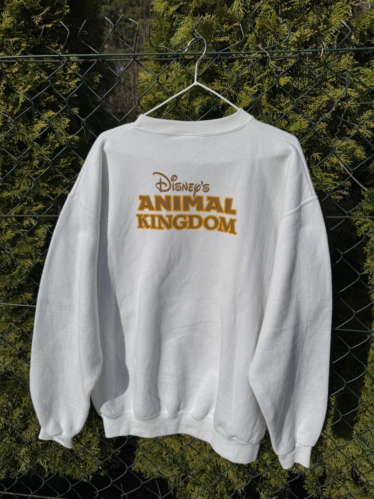 Vintage Vintage 90s Walt Disney "Animal Kingdom" Crewneck Sweatshirt Size US M / EU 48-50 / 2 - 4 Thumbnail