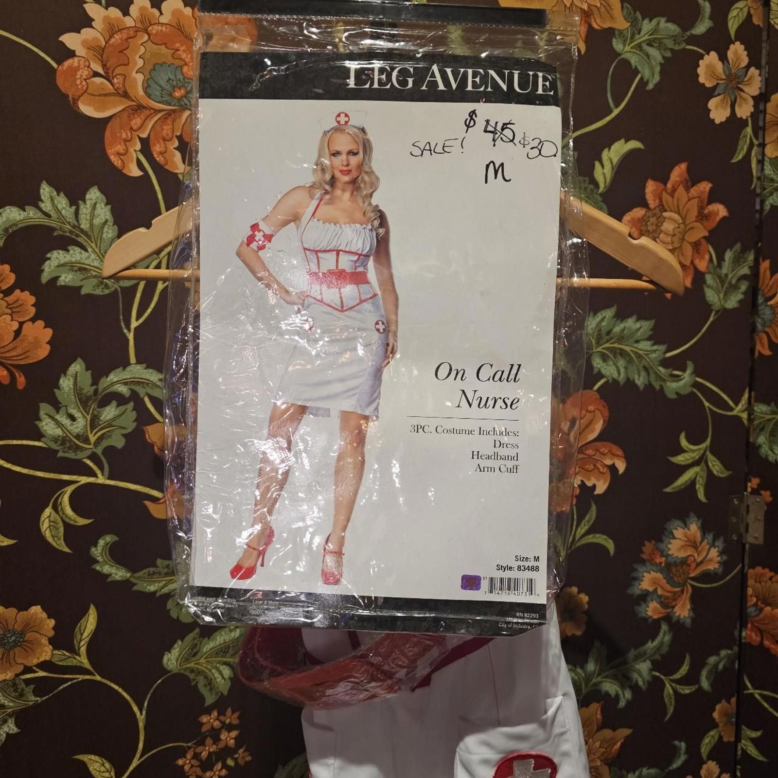 Designer Leg Avenue Women's Nurse Halloween Costume Size ONE SIZE - 7 Thumbnail