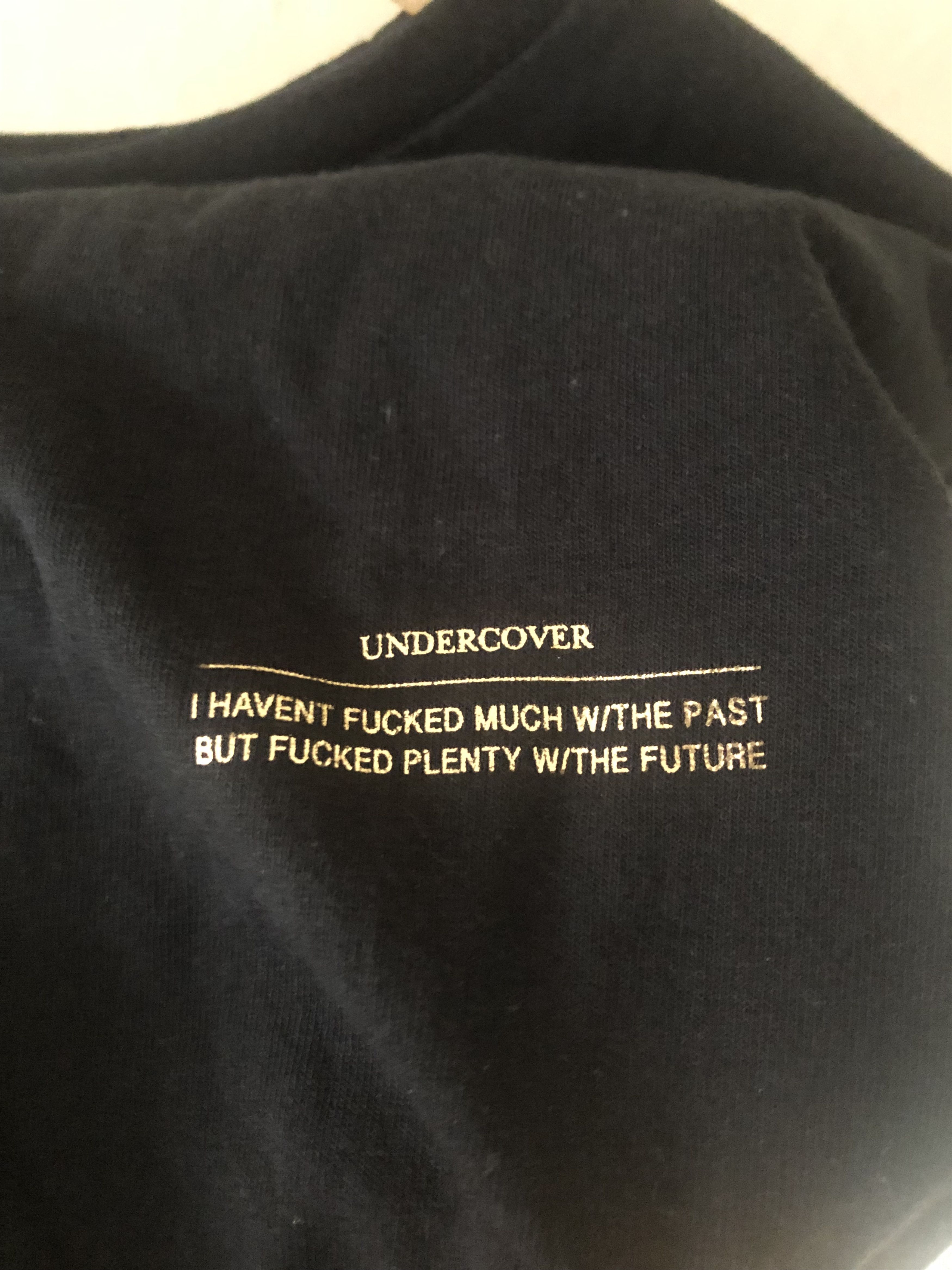 Undercover Undercover AW16 "Instant Calm" black t-shirt Size US L / EU 52-54 / 3 - 3 Thumbnail