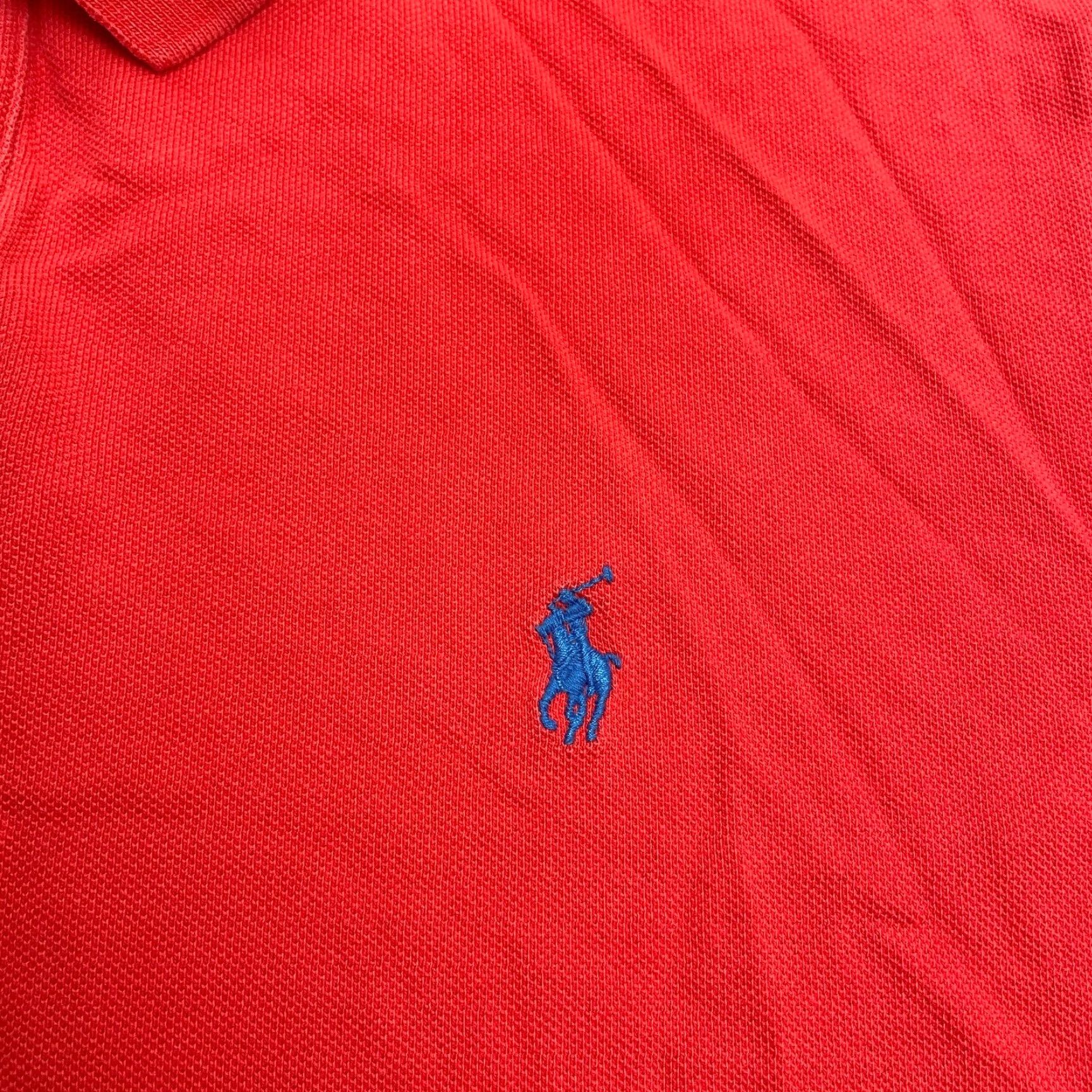 Polo Ralph Lauren VINTAGE Polo Ralph Lauren Classic Fit Polo Shirt Mens XL Short Sleeve Red Cotton Casual Size US XL / EU 56 / 4 - 6 Thumbnail