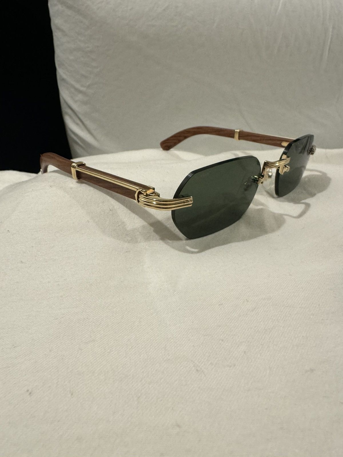 image of Cartier Glasses in Brown, Men's