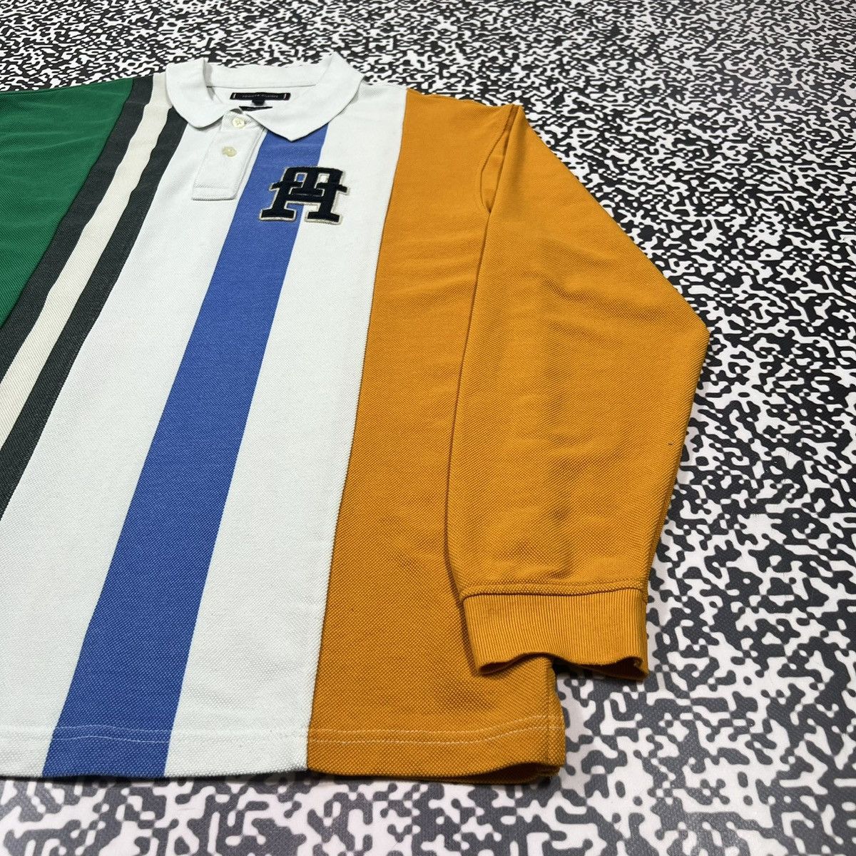 Tommy Hilfiger Vintage Y2K Tommy Hilfiger Archive Fit Polo Longsleeve Size US L / EU 52-54 / 3 - 8 Thumbnail