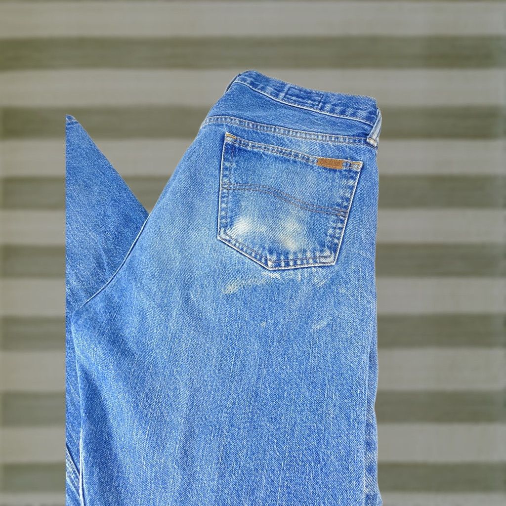Pendleton Pendleton Jeans Men 34X32 Blue Denim Relaxed Straight Distressed Jeans Mens 34 Waist 32 Inseam Denim Blues Straight Distressed Size US 34 / EU 50 - 1 Thumbnail