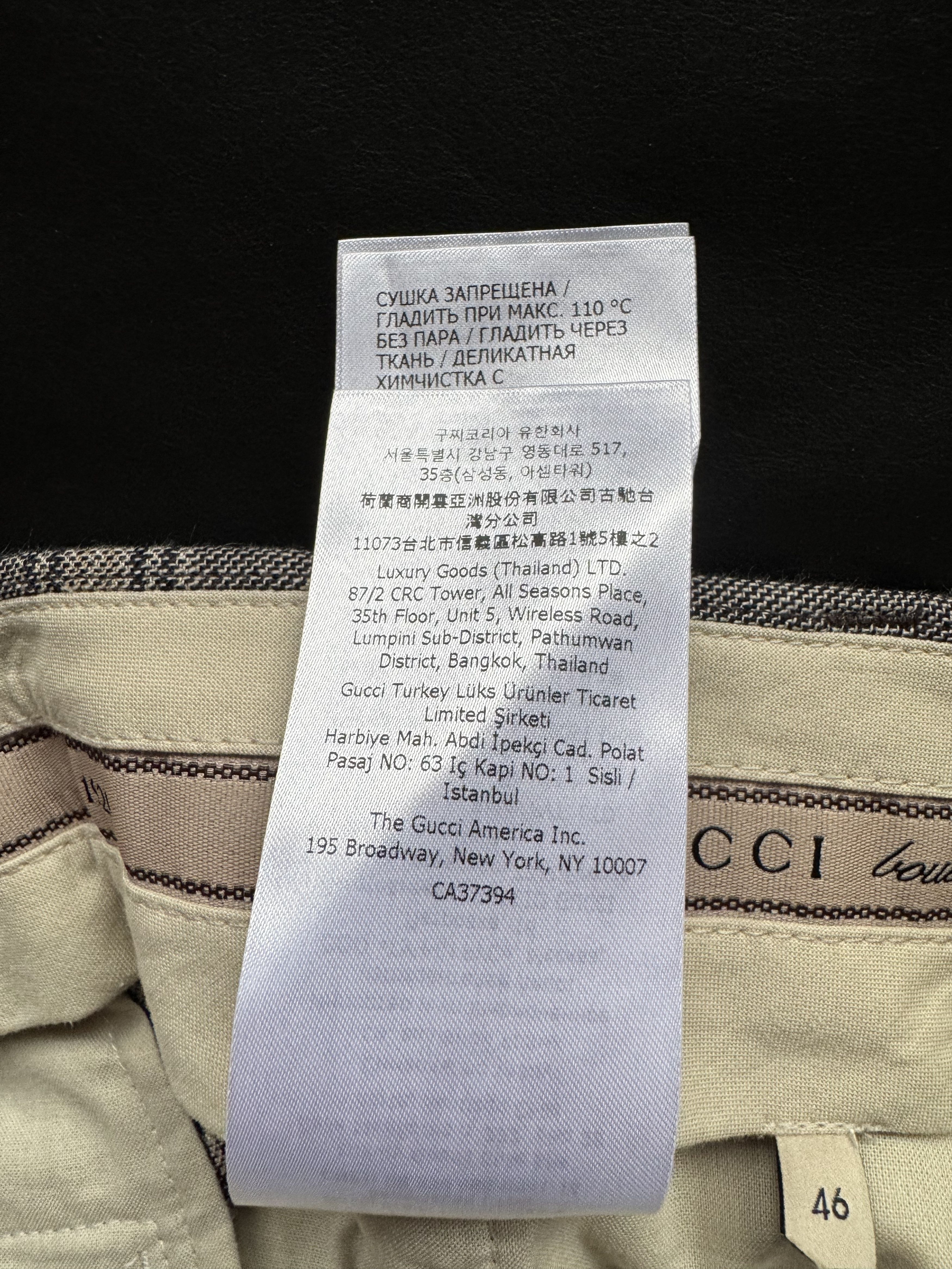 Gucci Prince of Wales Linen Short Size US 30 / EU 46 - 19 Thumbnail