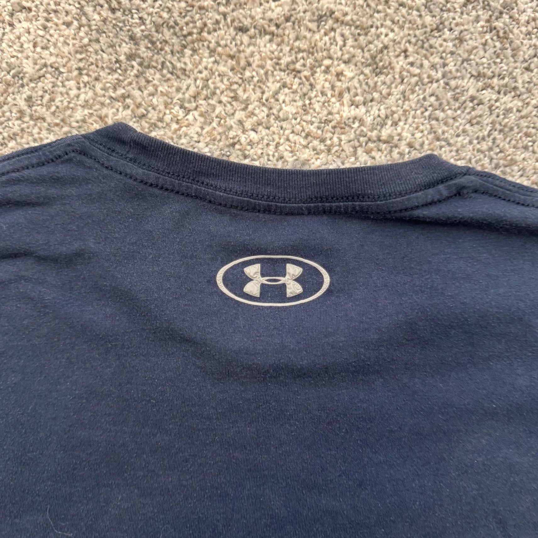 Under Armour Under Armour Shirt Mens Medium USA Patriotic HeatGear Loose Fit Athletic Tee Blue Size US M / EU 48-50 / 2 - 7 Thumbnail