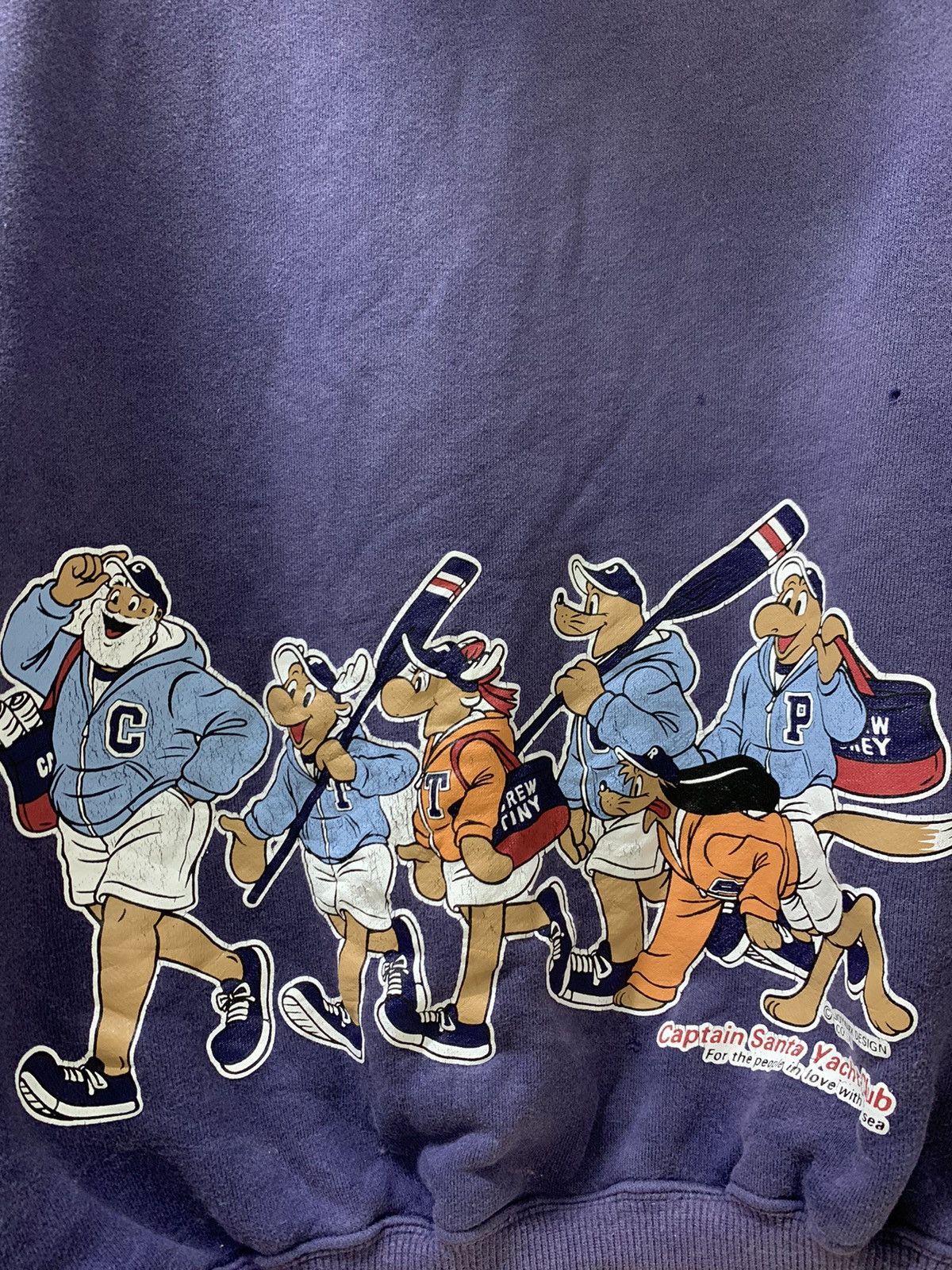 Vintage VINTAGE CAPTAIN SANTA SPORTS CLUB HOODIE Size US L / EU 52-54 / 3 - 9 Thumbnail