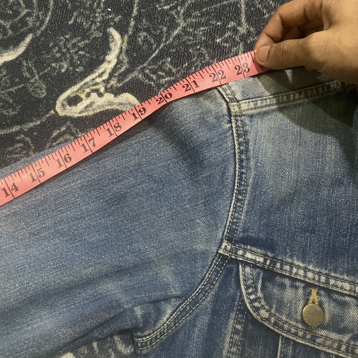 Lee Vintage Lee Denim Trucker Jacket Distressed Faded 70s/80s Size US S / EU 44-46 / 1 - 22 Thumbnail